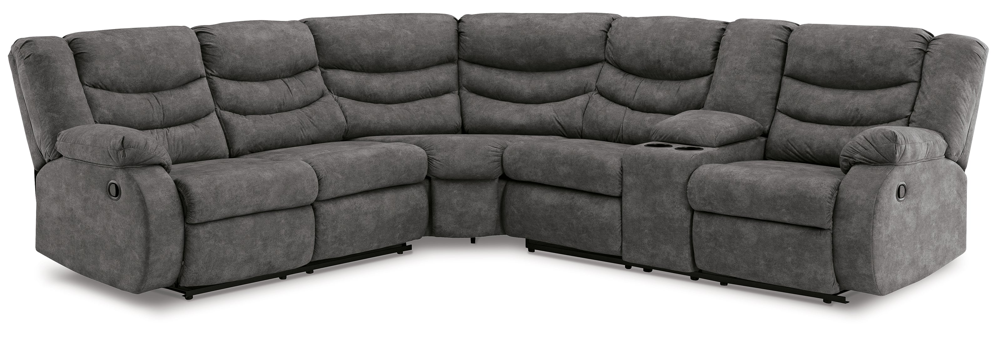 Partymate 2-Piece Reclining Sectional