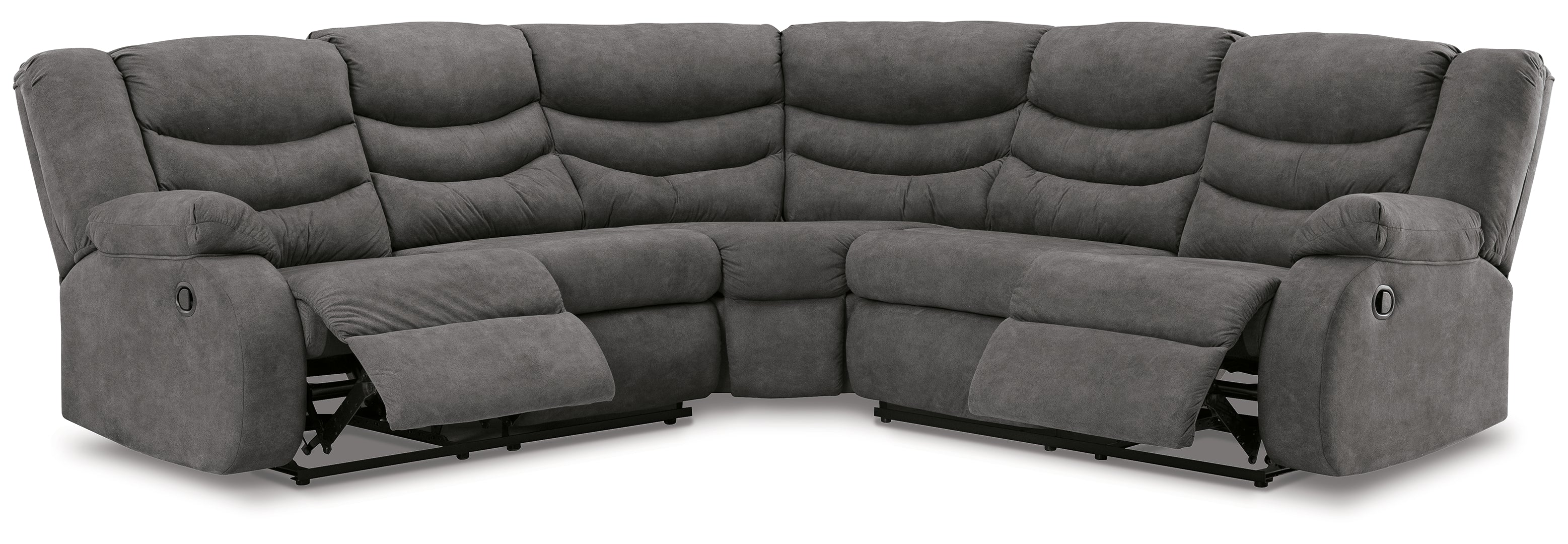 Partymate 2-Piece Reclining Sectional