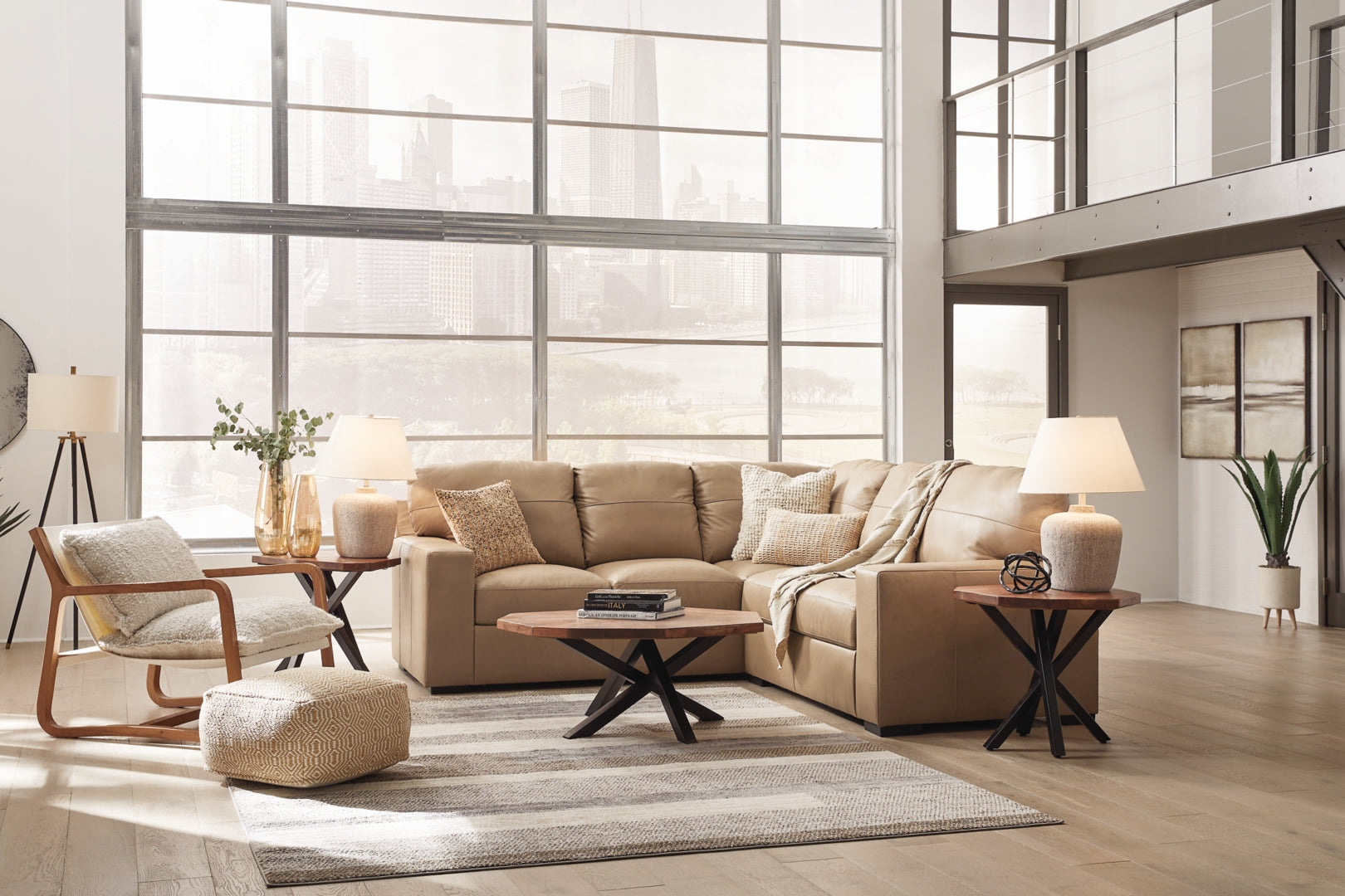 Bandon 2-Piece Sectional with Ottoman