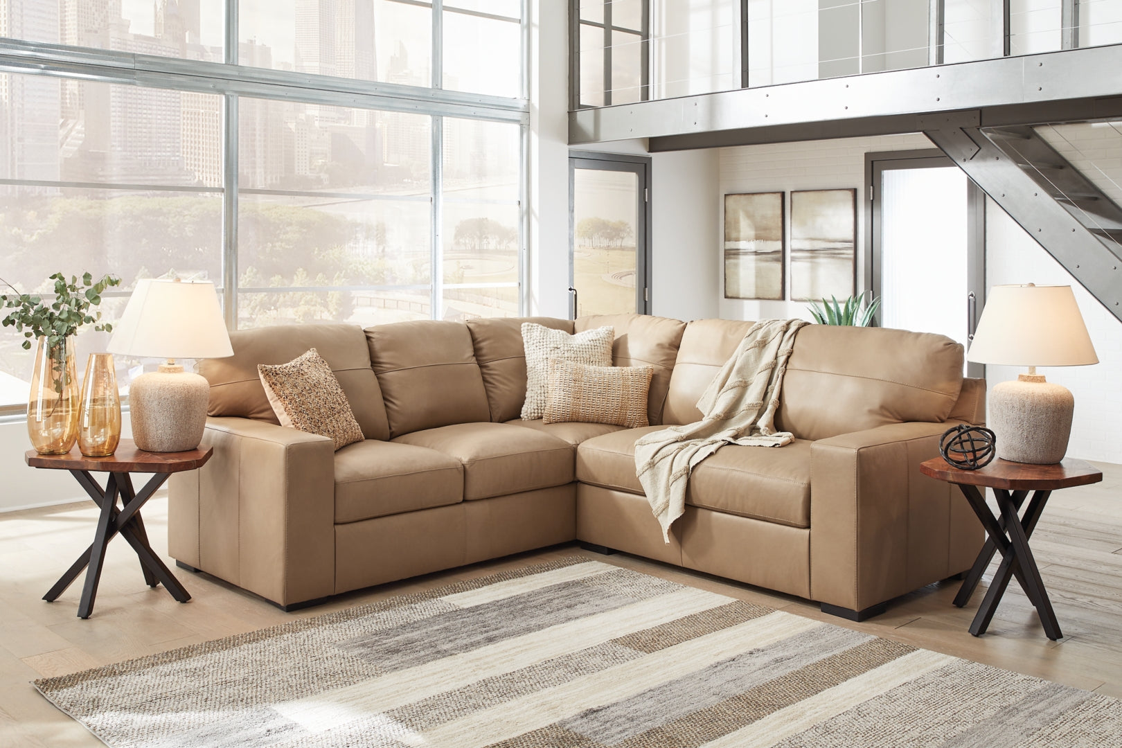 Bandon 2-Piece Sectional with Ottoman