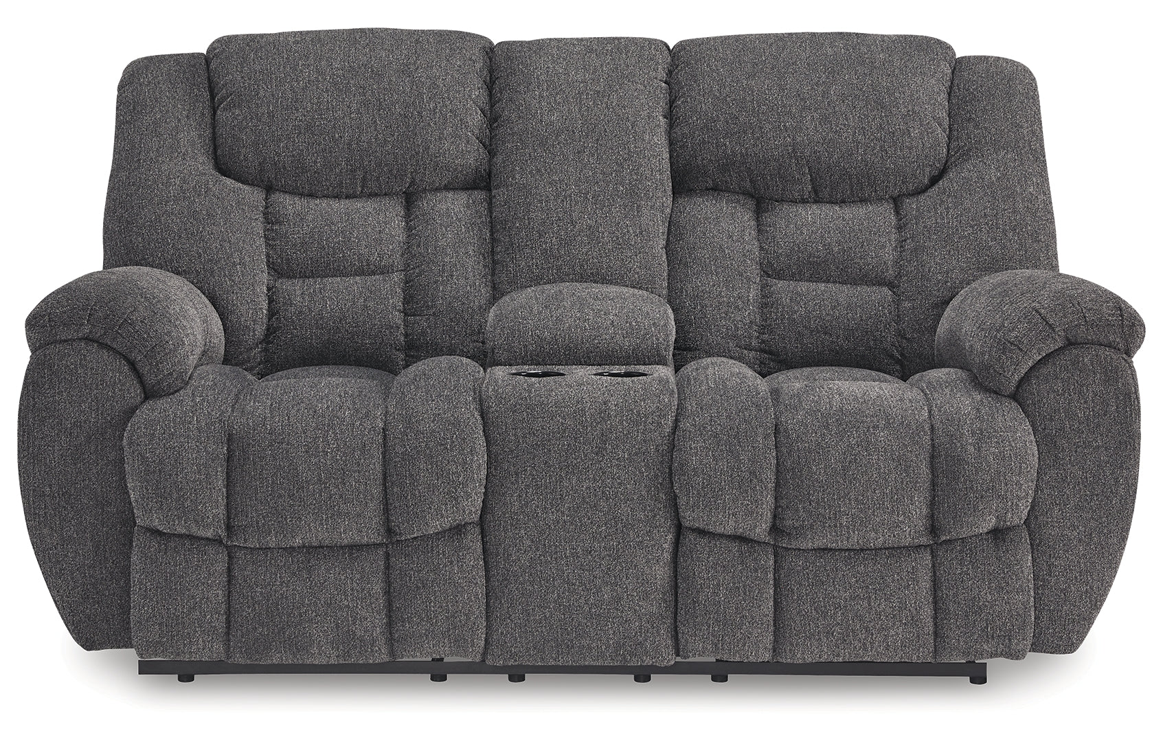 Foreside DBL Rec Loveseat w/Console