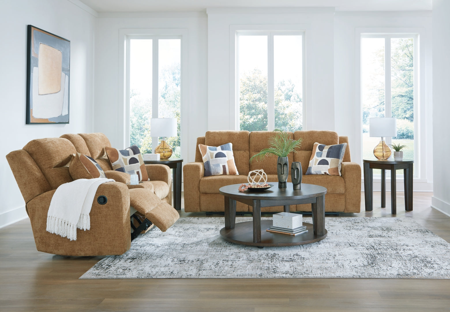 Kanlow Sofa, Loveseat and Recliner