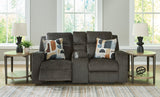 Kanlow Reclining Loveseat with Console