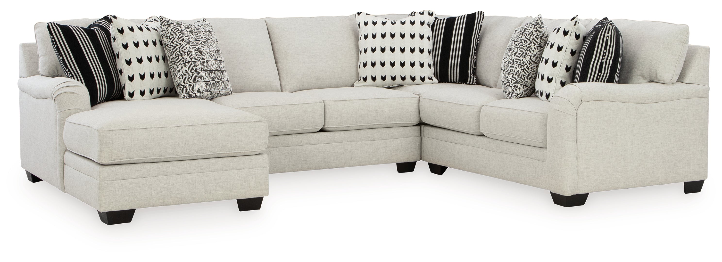 Huntsworth 4-Piece Sectional with Ottoman