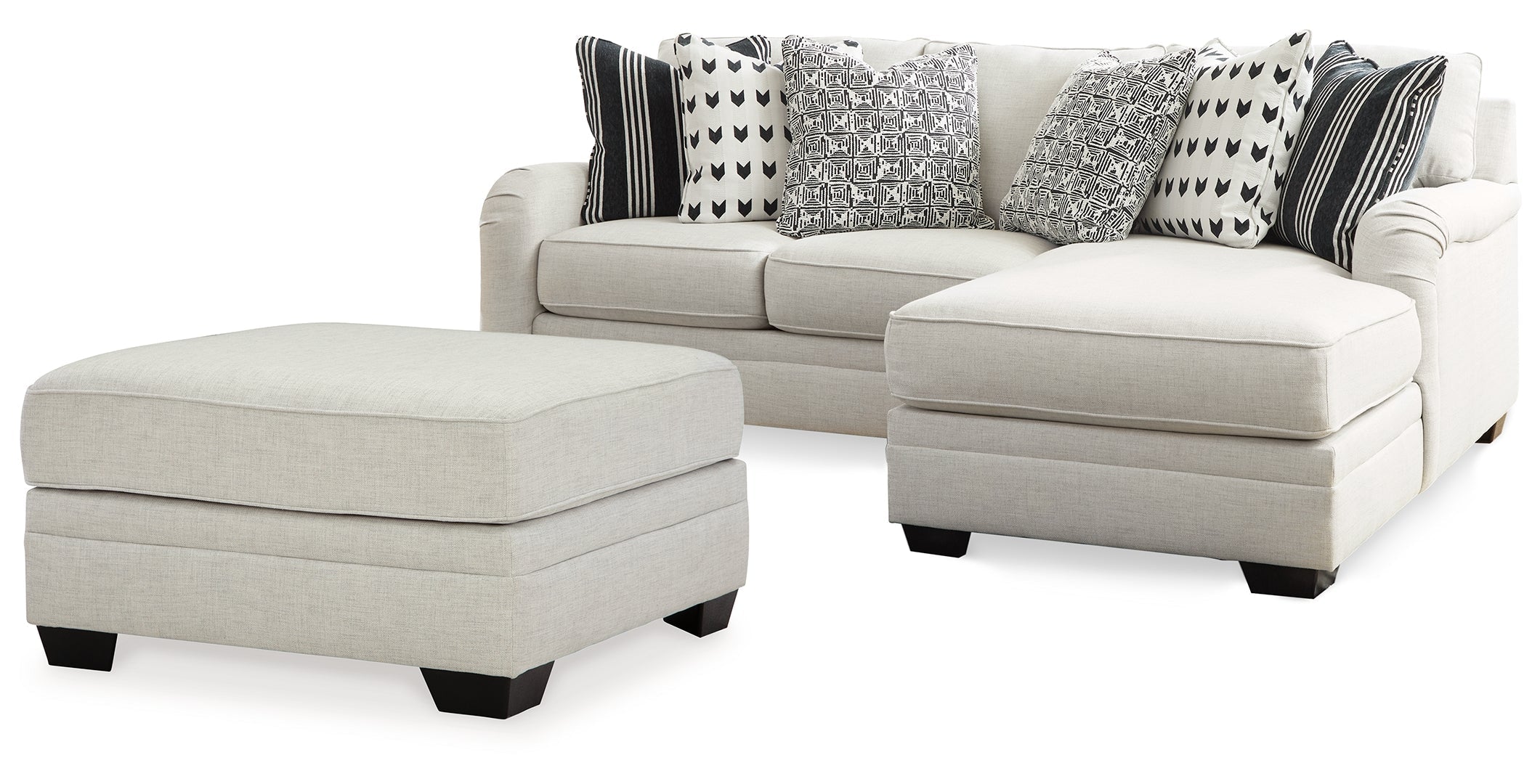 Huntsworth 2-Piece Sectional with Ottoman