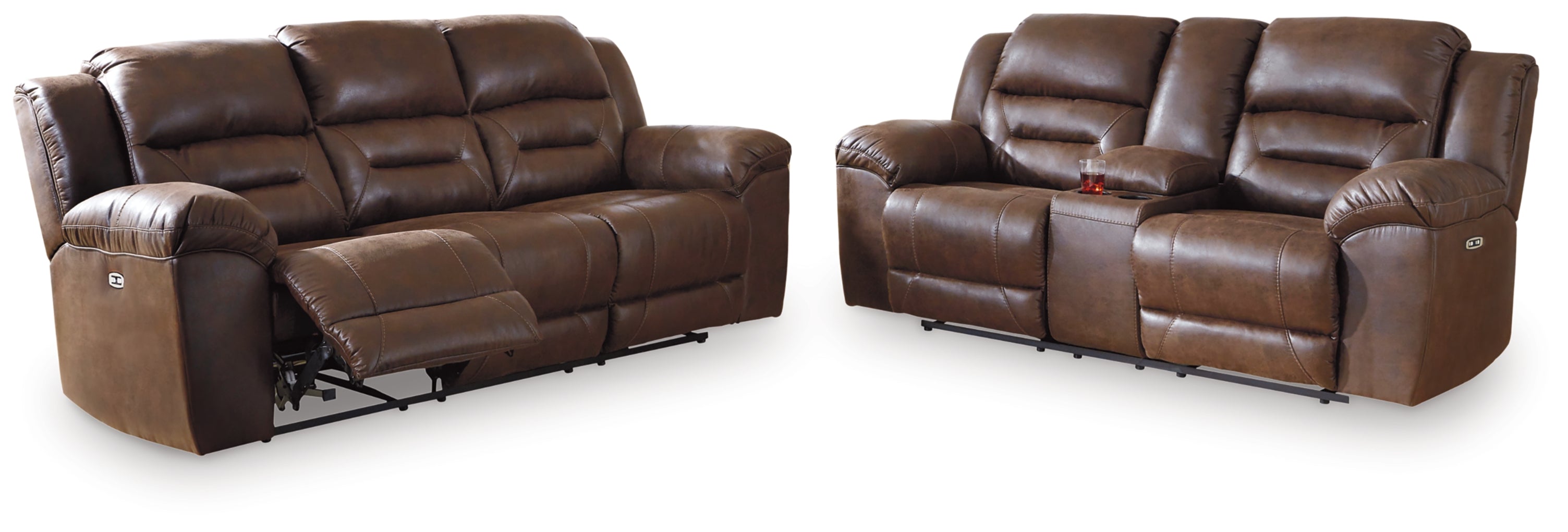 Stoneland Sofa, Loveseat and Recliner