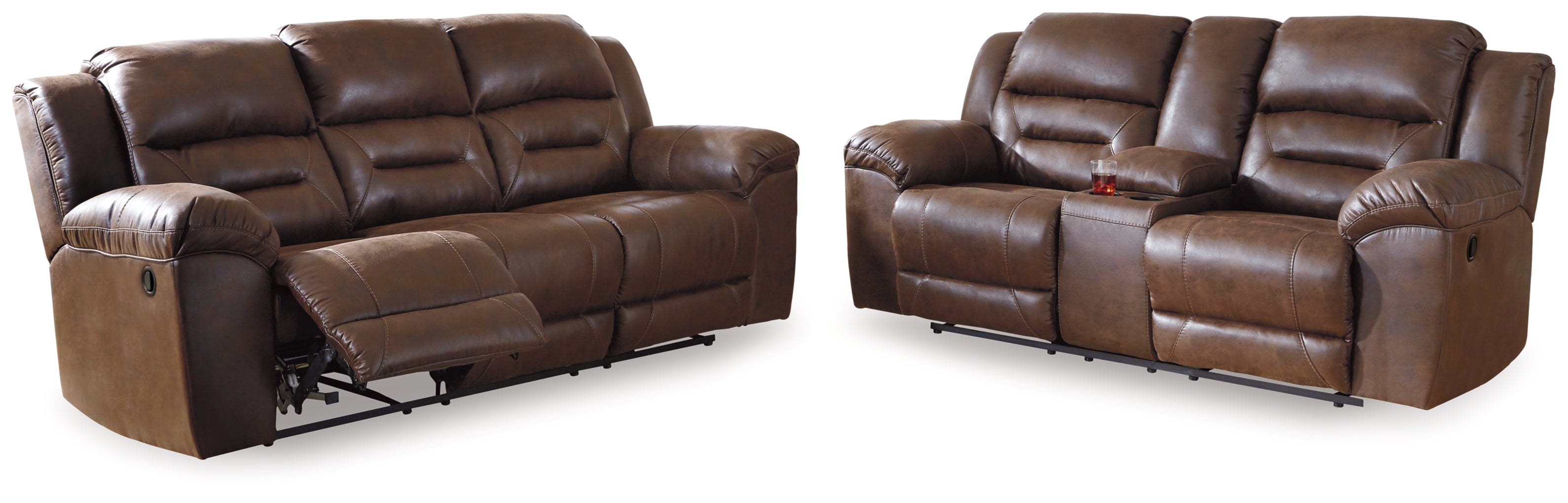 Stoneland Sofa, Loveseat and Recliner