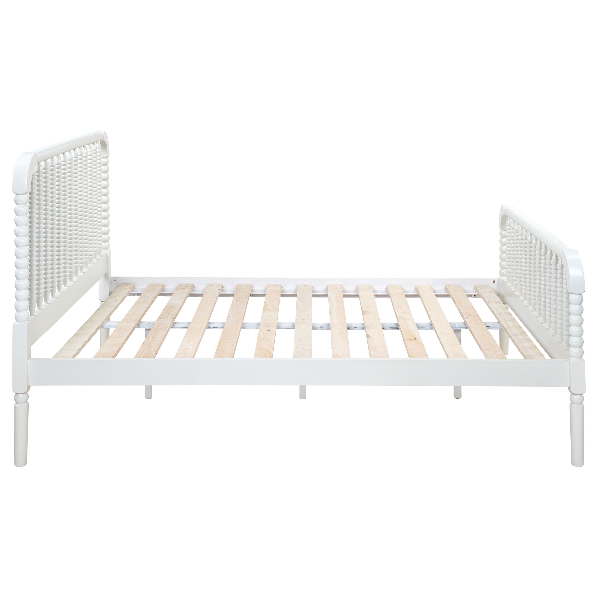 Jones Wood Twin Open Frame Bed