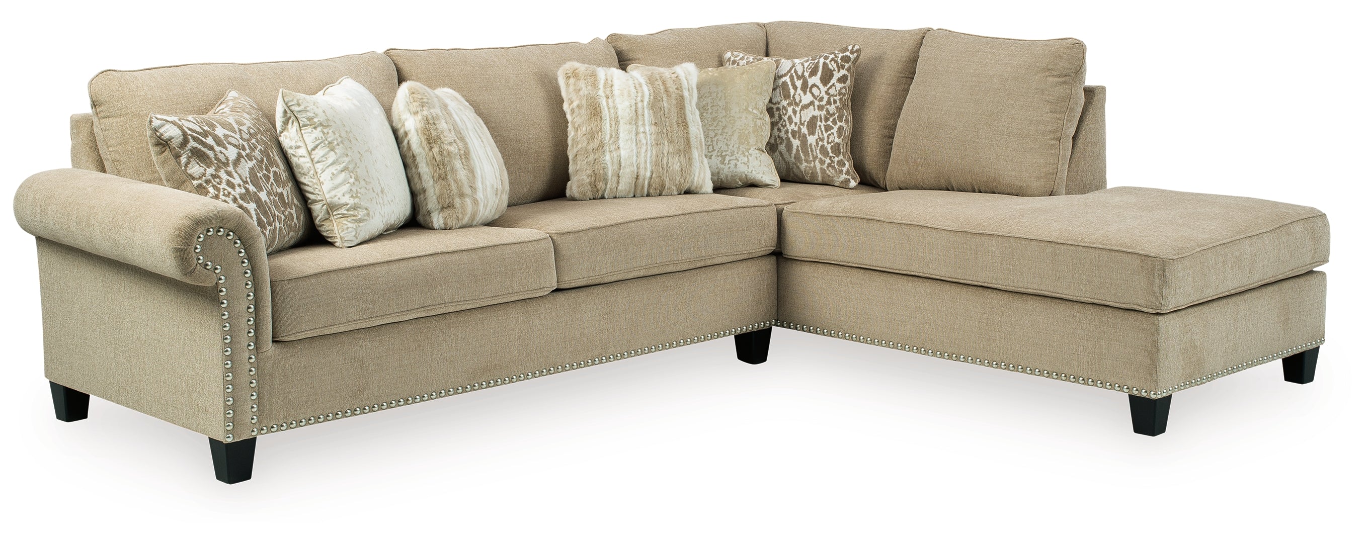 Dovemont 2-Piece Sectional with Chair and Ottoman