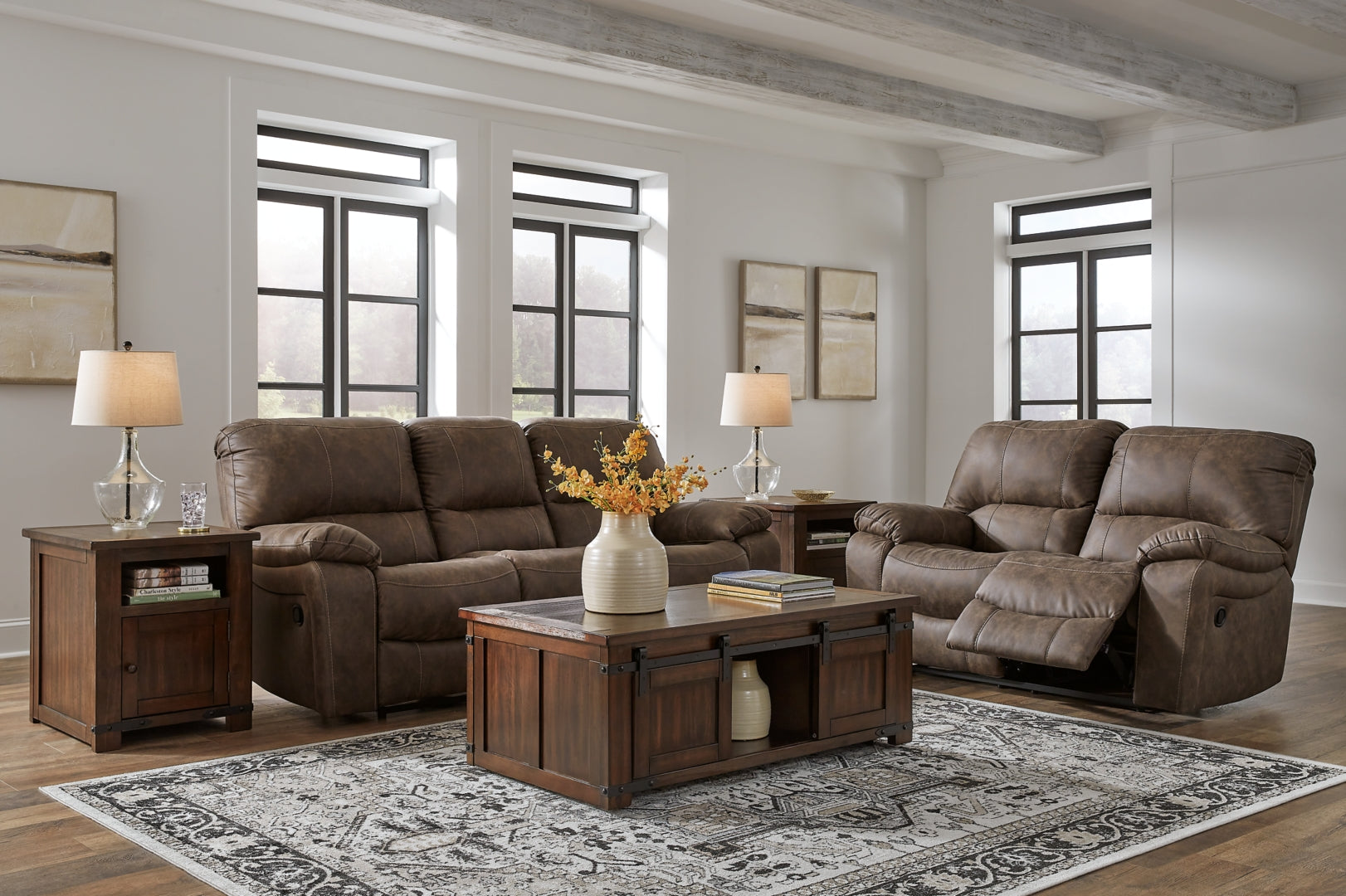 Kilmartin Sofa, Loveseat and Recliner