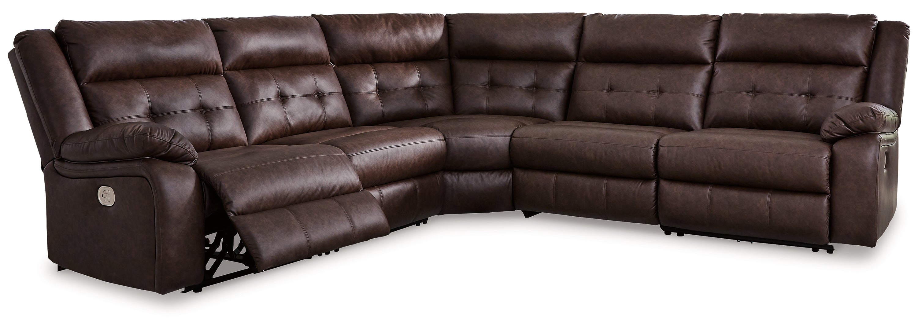 Punch Up 4-Piece Power Reclining Sectional