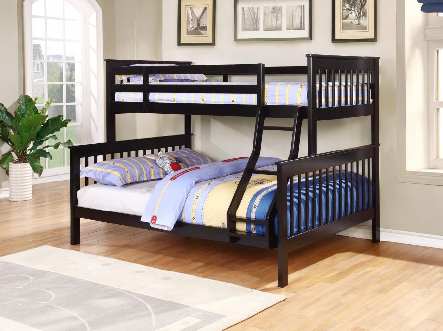 Chapman Wood Twin Over Twin Bunk Bed