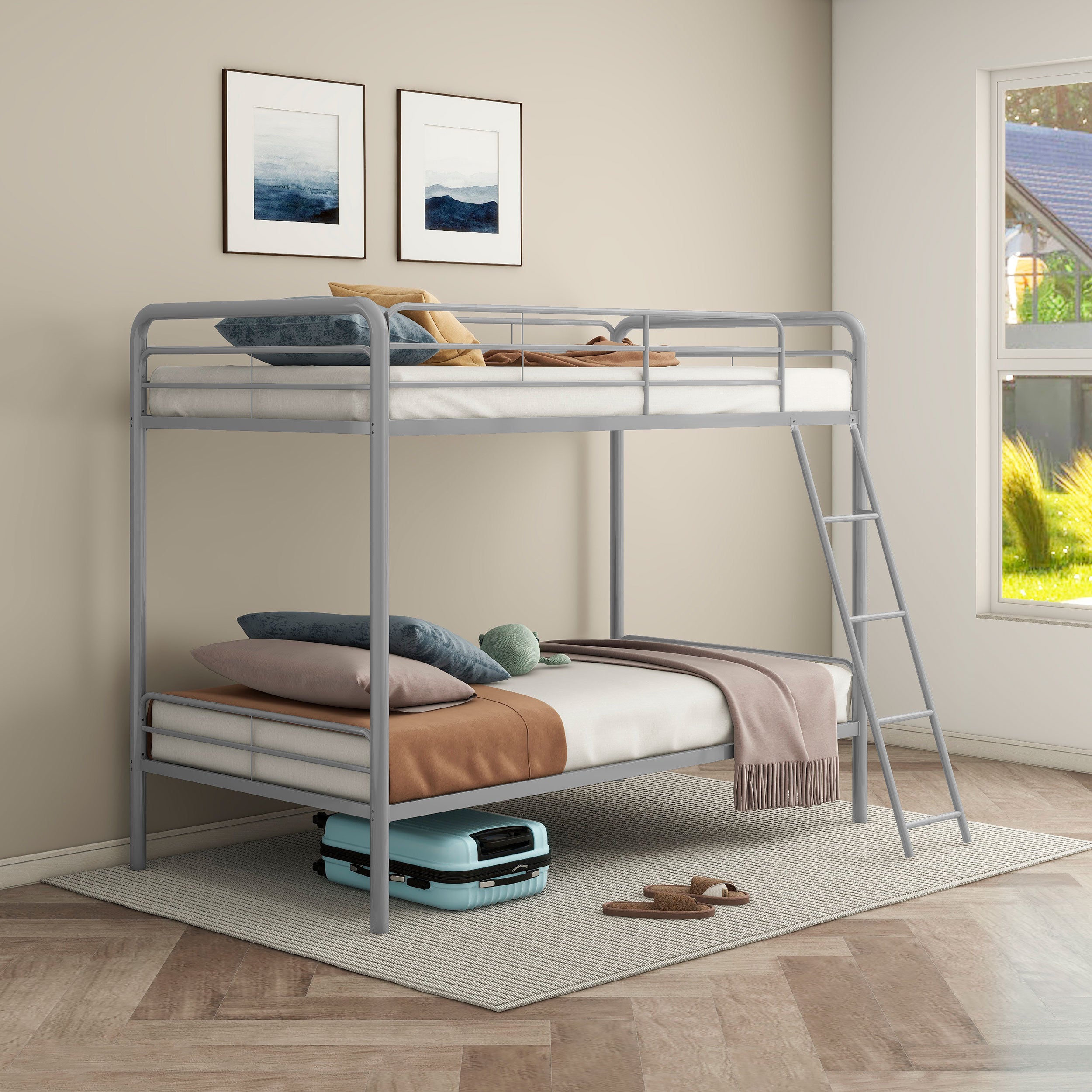 Carson Metal  Bunk Bed Glossy