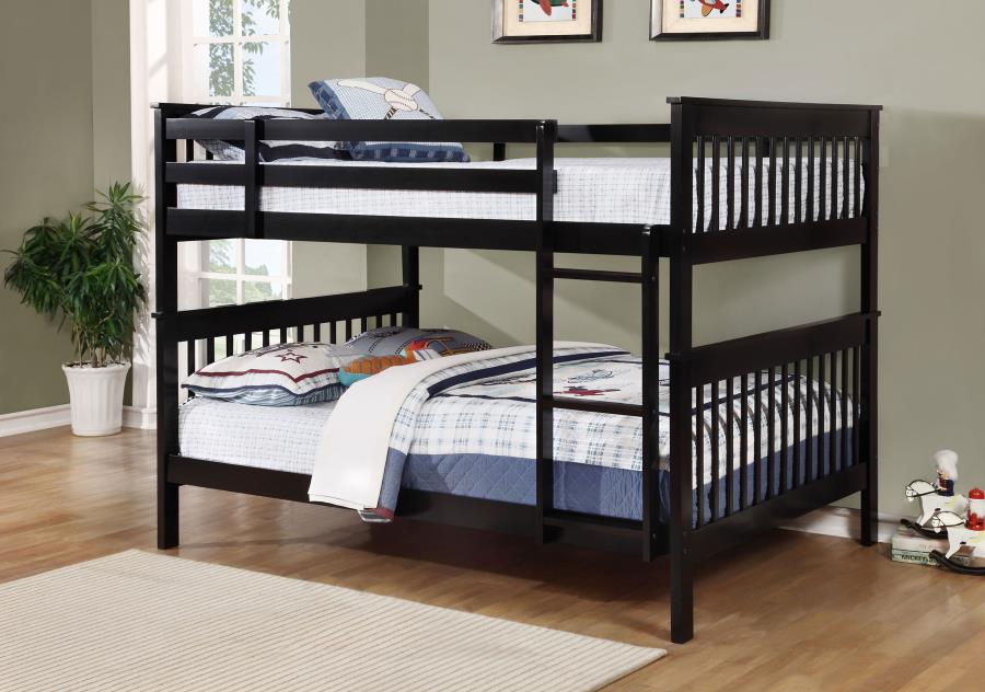 Chapman Wood Twin Over Twin Bunk Bed