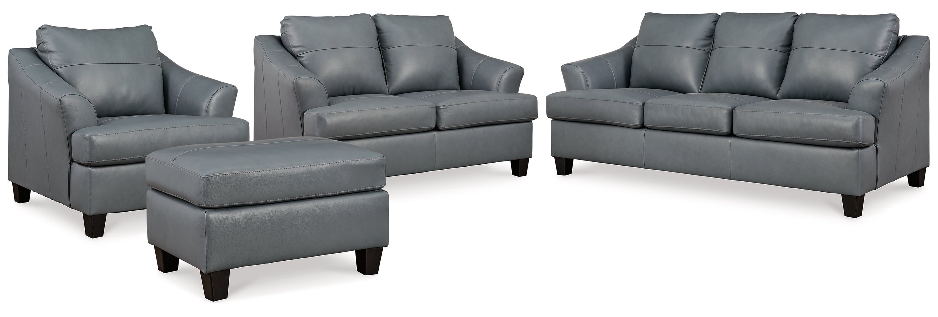 Genoa Sofa, Loveseat, Chair and Ottoman