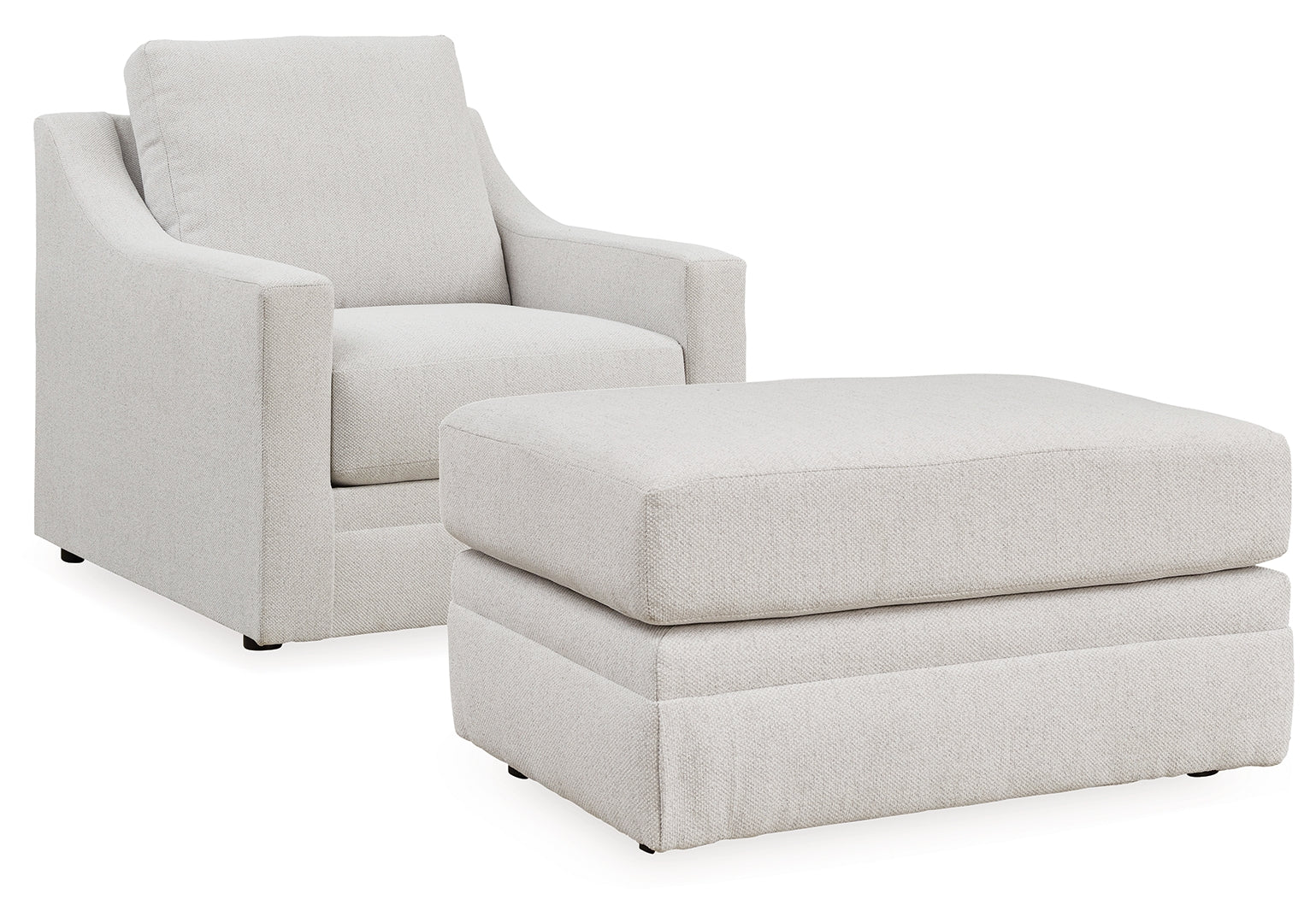 Maitelynn Chair and Ottoman