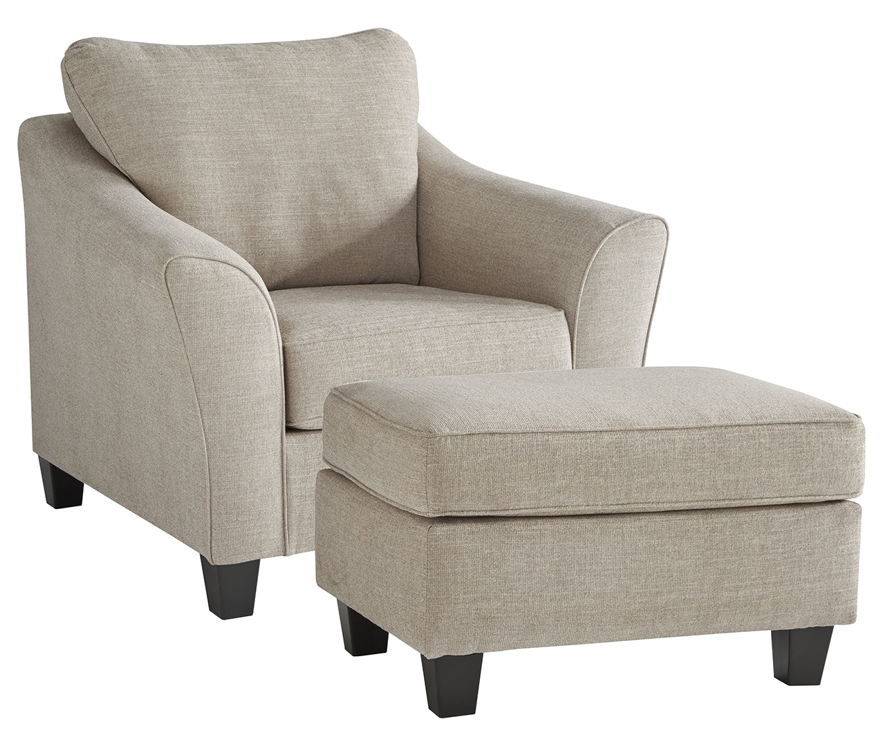 Abney Chair and Ottoman