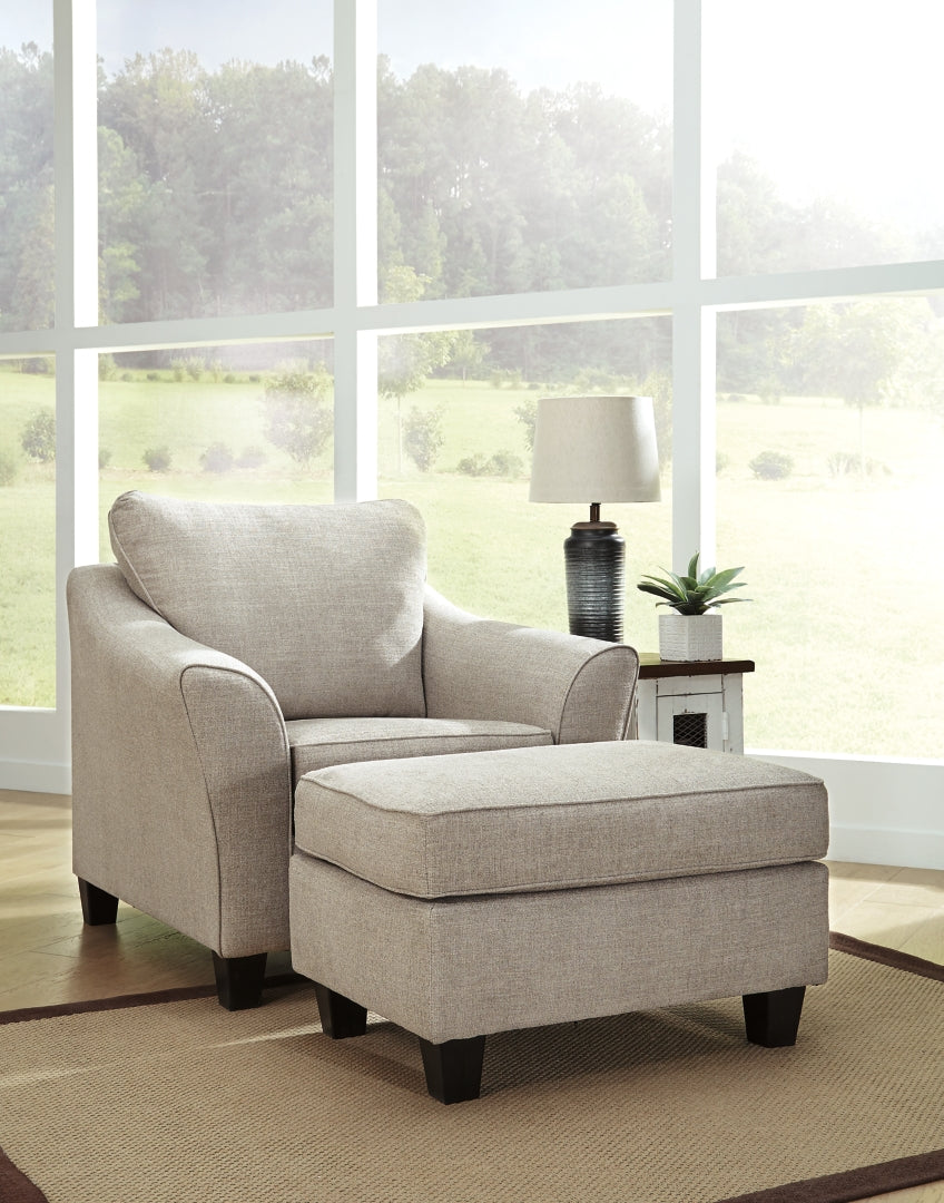 Abney Chair and Ottoman