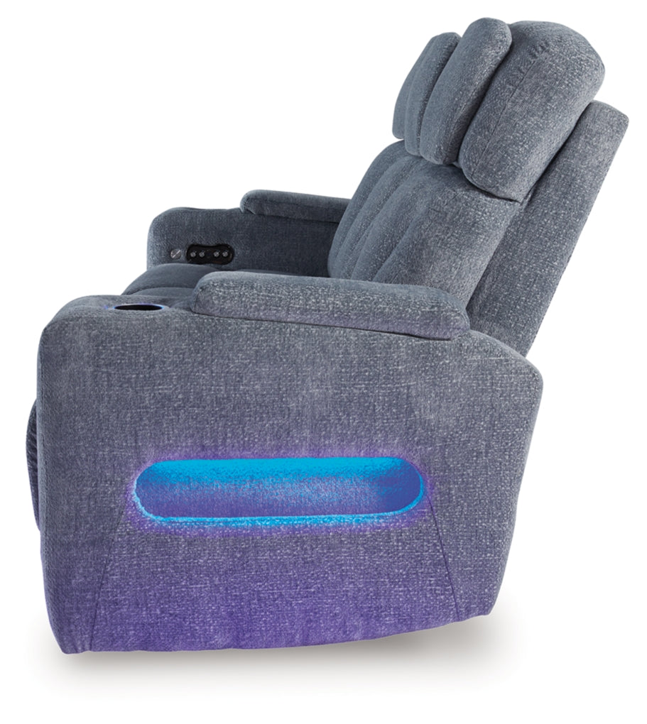 Forest Lake Power Reclining Sofa with Adjustable Headrest