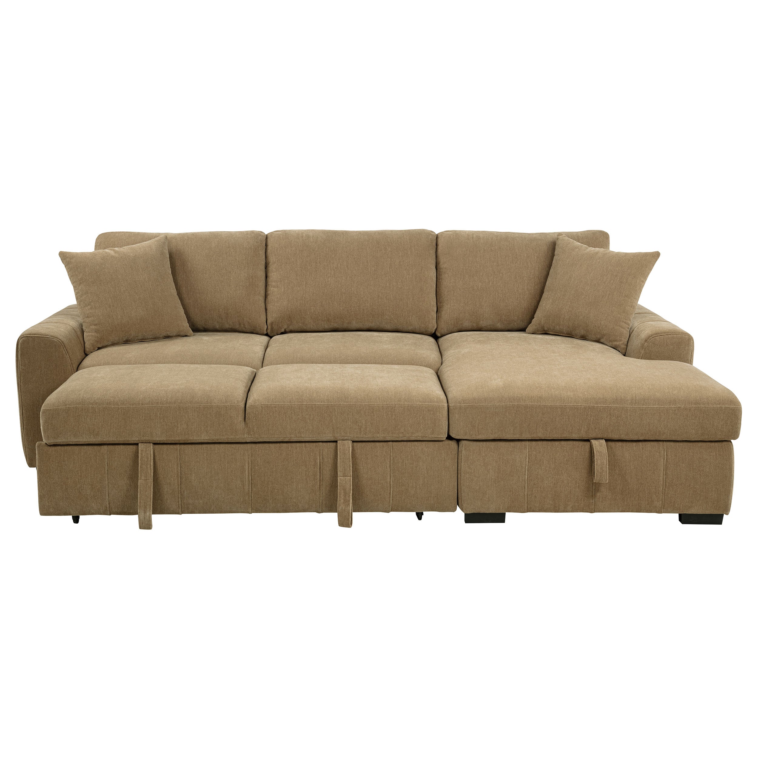 Pastrana Upholstered Sleeper Sectional Sofa RAF Chaise