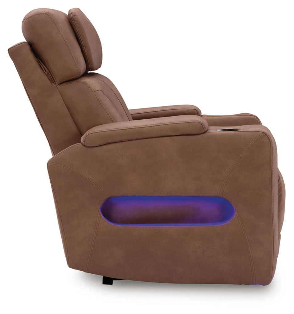 Point Clear Power Recliner/Adjustable Headrest