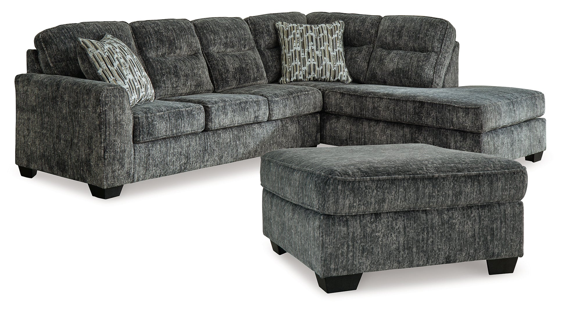 Lonoke 2-Piece Sectional with Ottoman