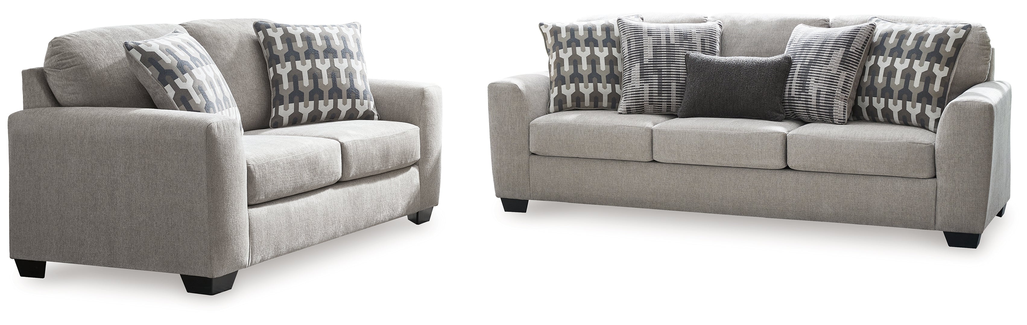 Avenal Park Sofa, Loveseat, Chair and Ottoman