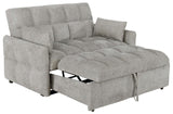 Cotswold Tufted Cushion Sleeper Sofa Bed Light Grey image
