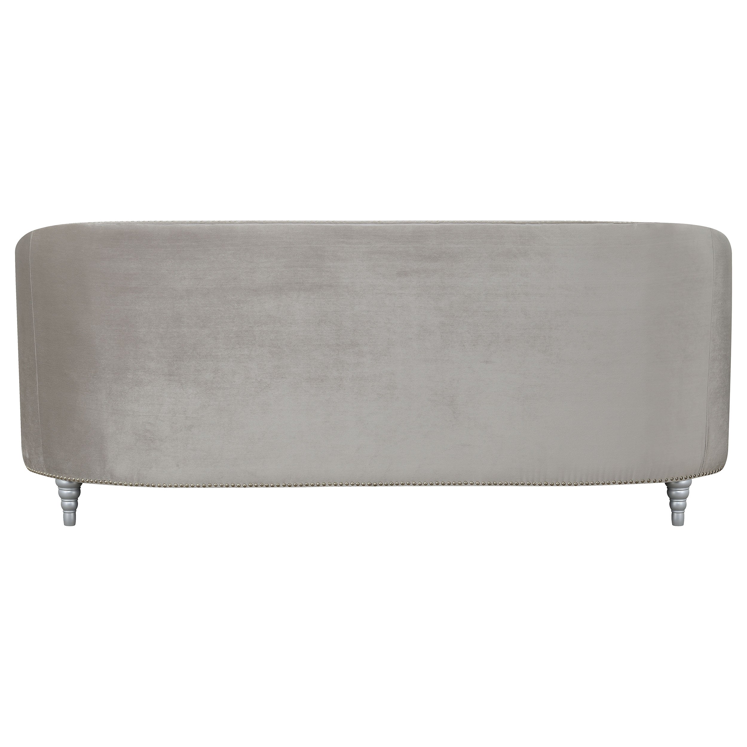 Avonlea Sloped Arm Tufted Sofa Grey