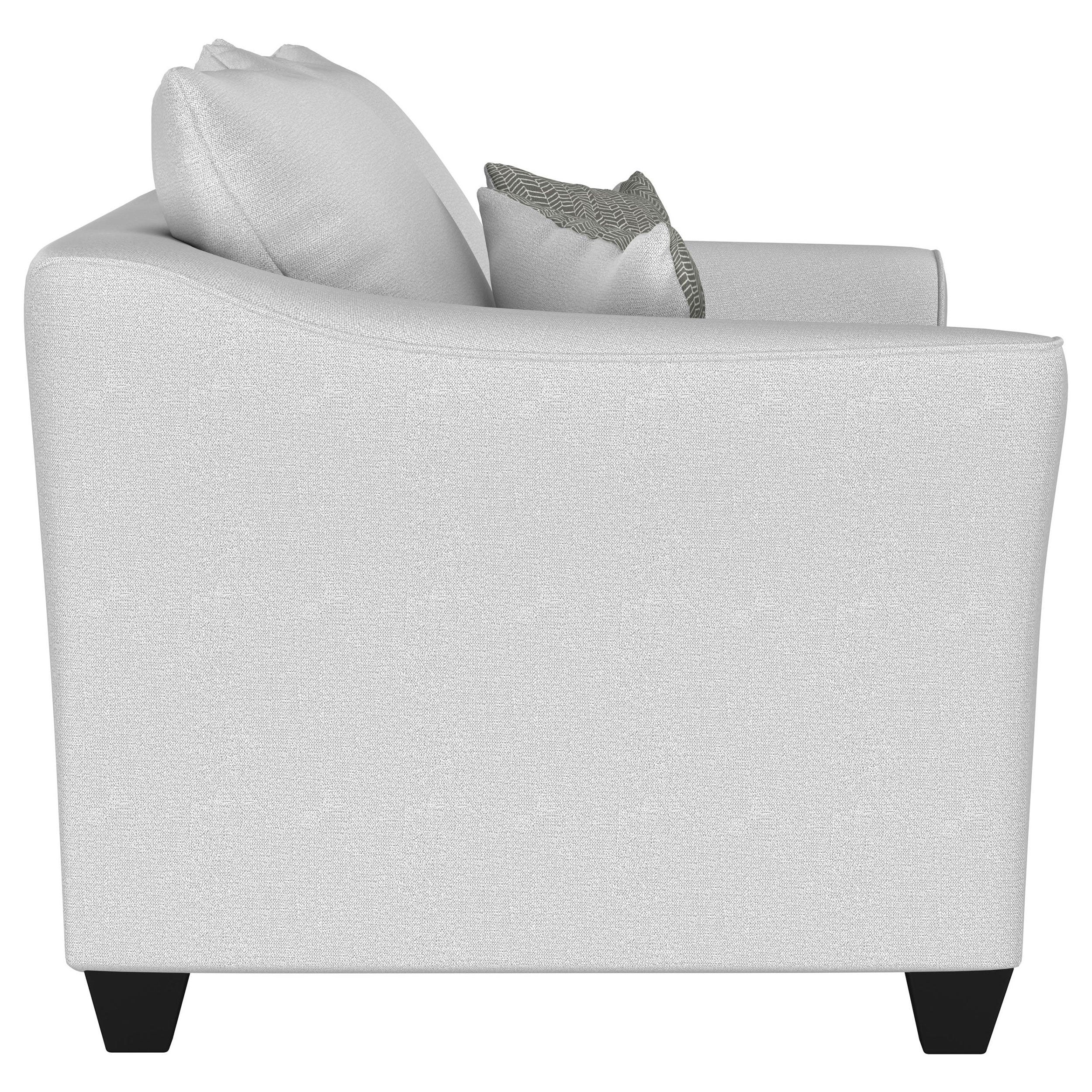Salizar Upholstered Flared Arm Loveseat