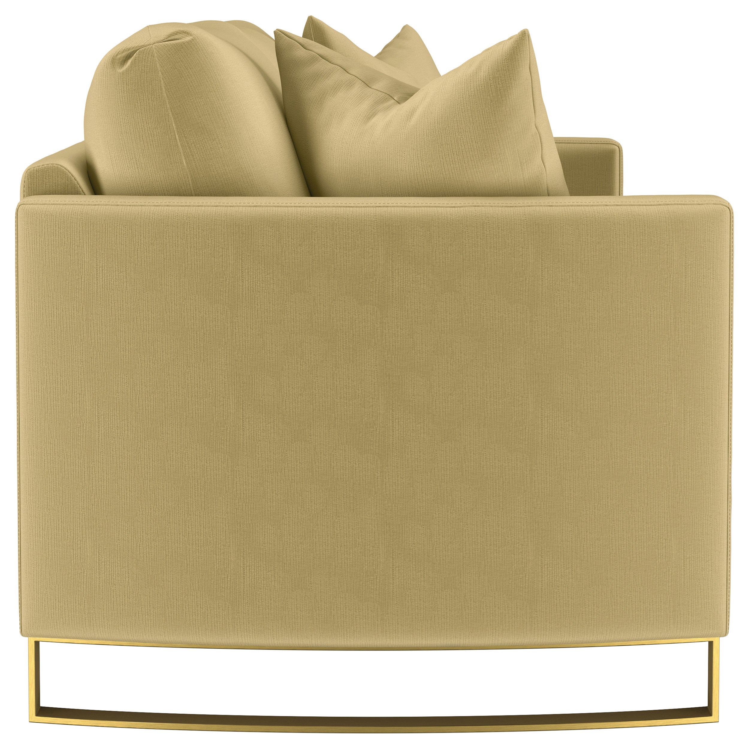Corliss Upholstered Curved Track Arm Sofa