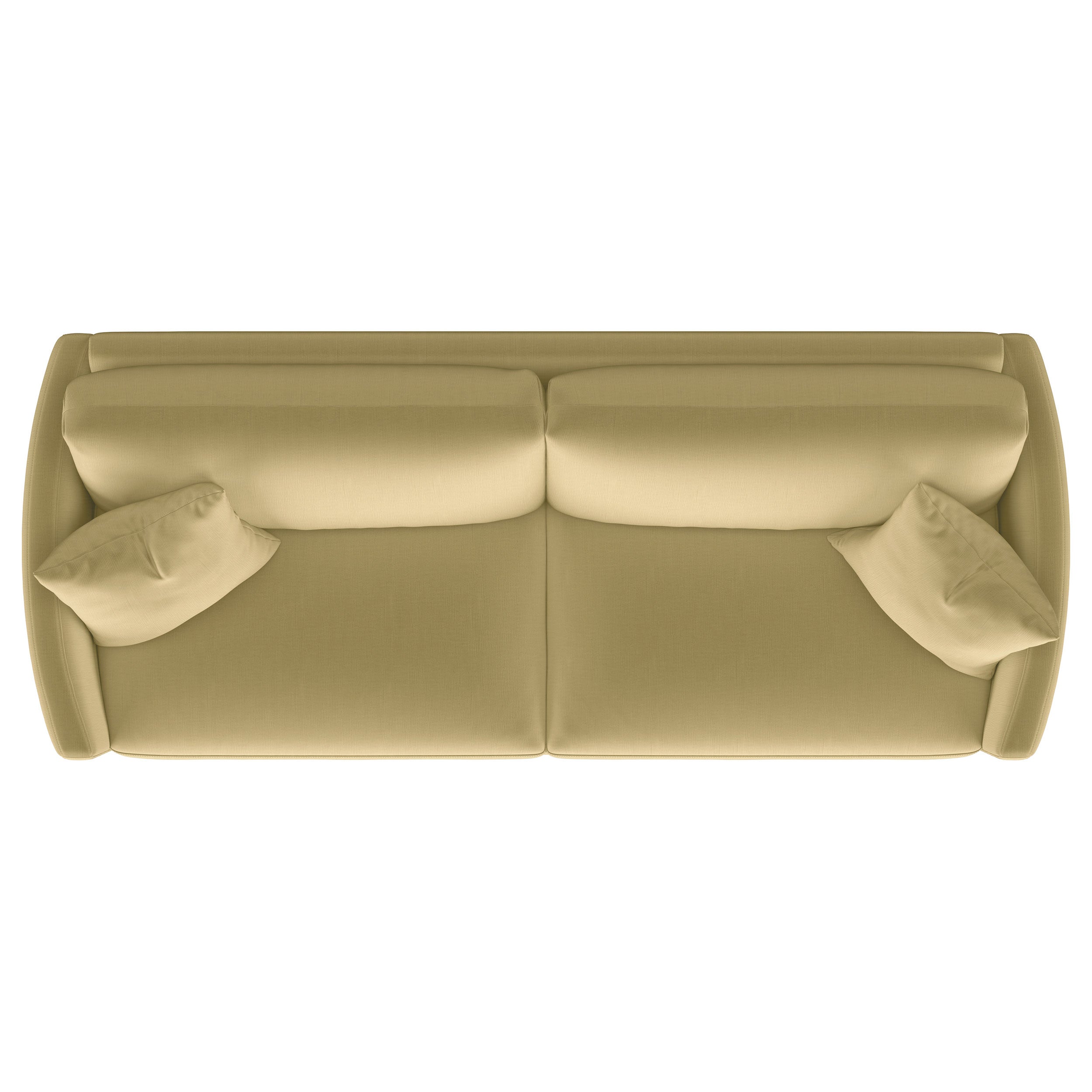 Corliss Upholstered Curved Track Arm Sofa