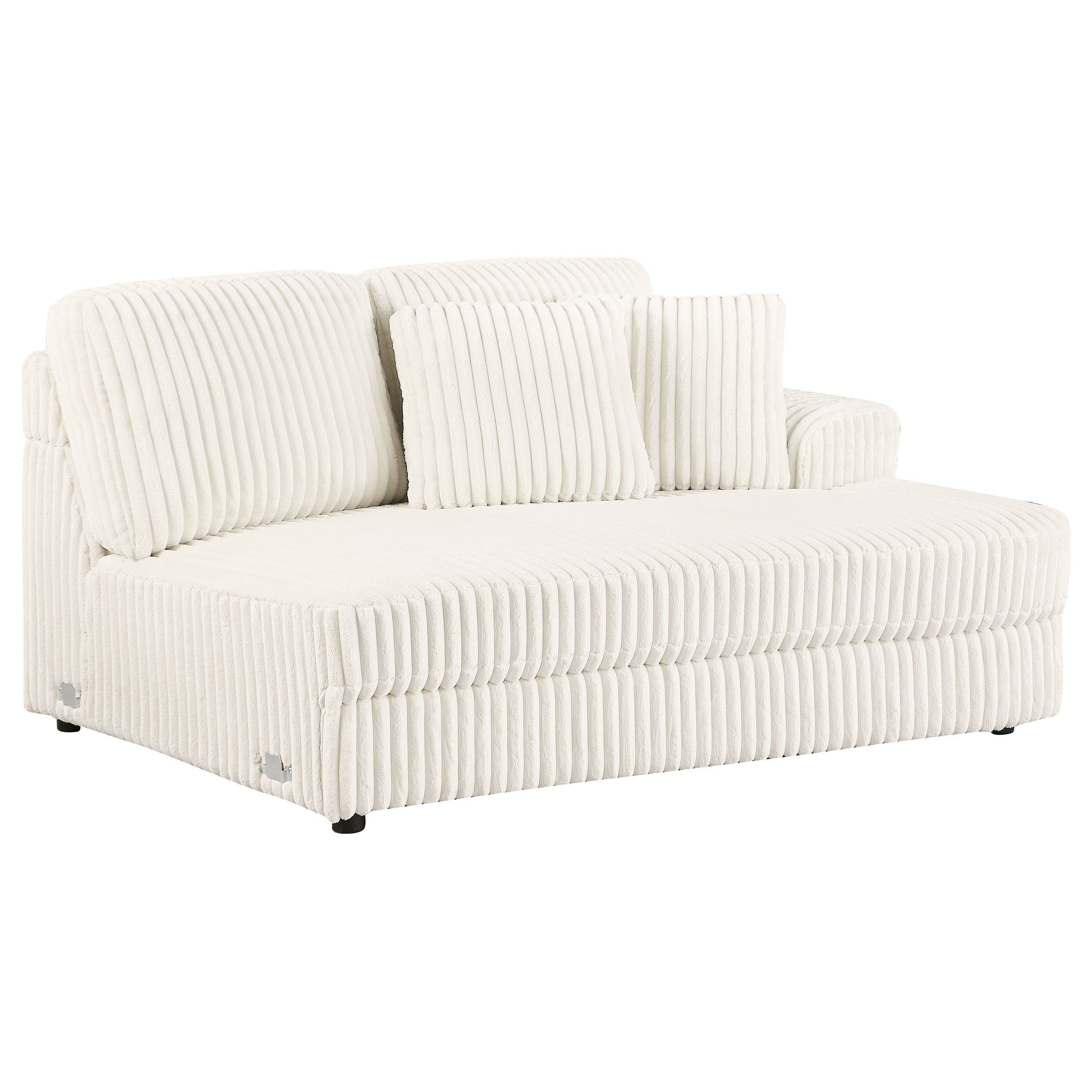 Emberson 5-piece Upholstered Modular Sectional Sofa Ivory