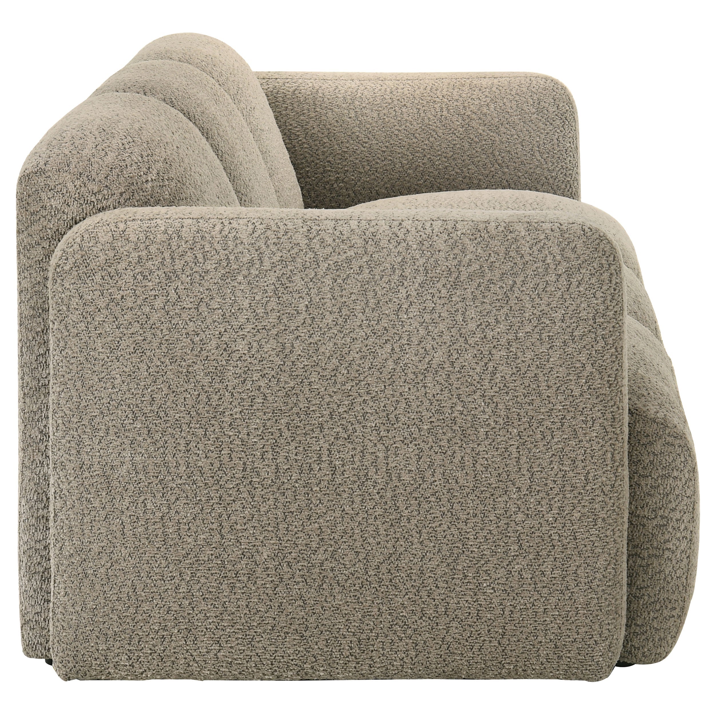 Dorset Fabric Upholstered Round Track Arm Sofa