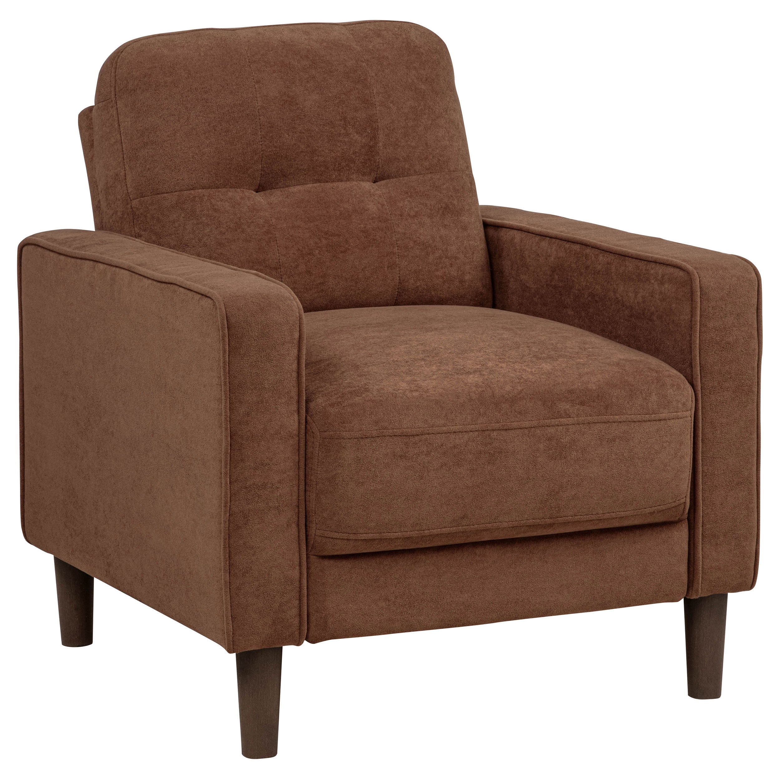 Bowen II Fabric Upholstered Track Arm Accent Chair