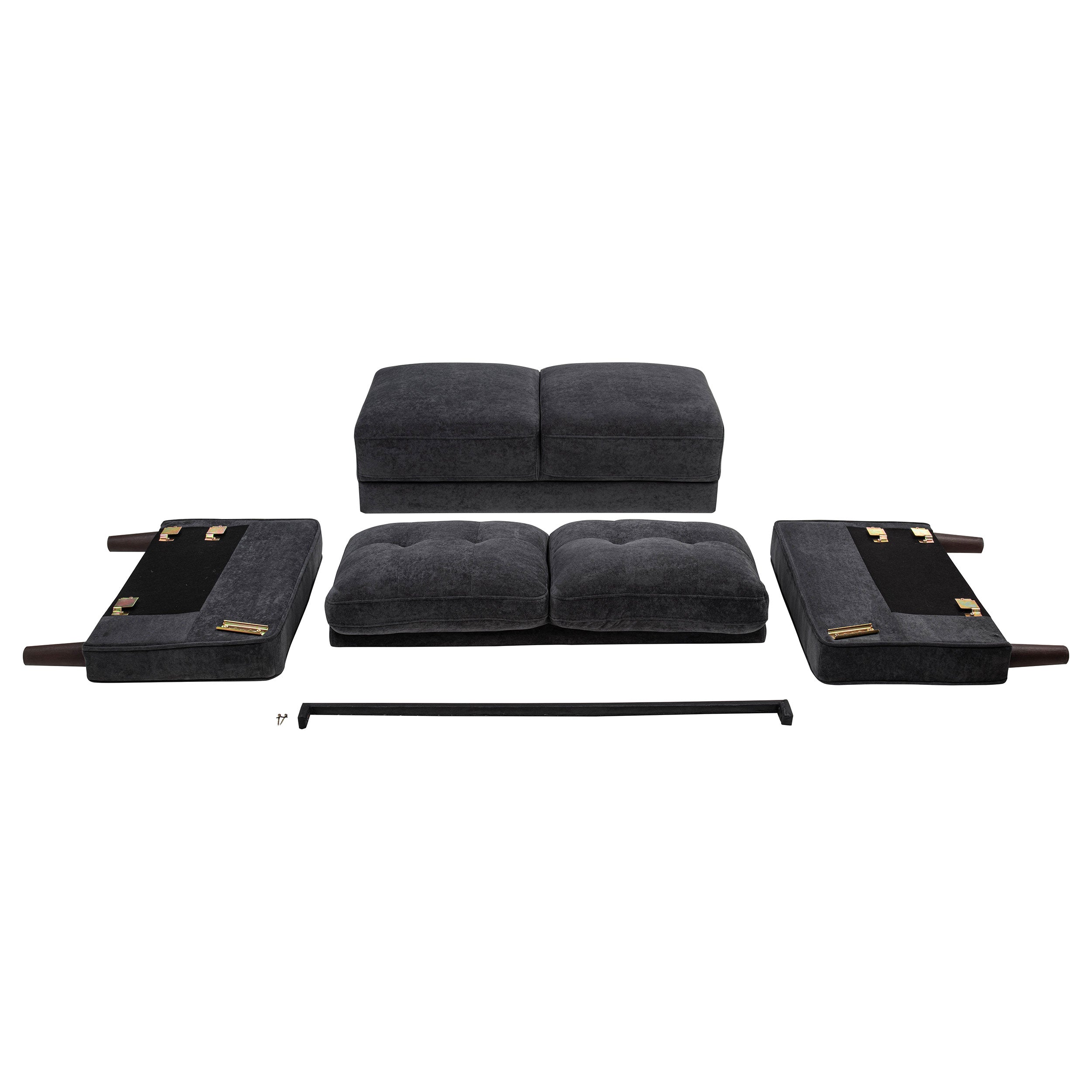 Bowen II Fabric Upholstered Track Arm Sofa