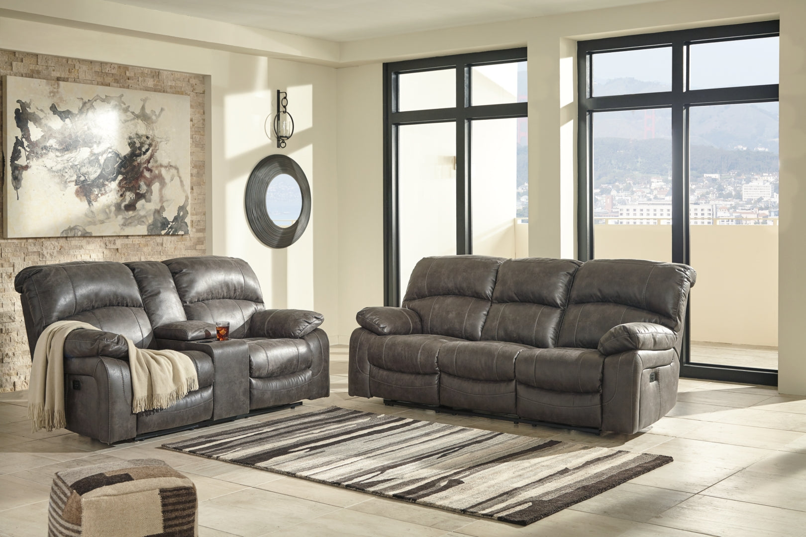 Dunwell Sofa, Loveseat and Recliner