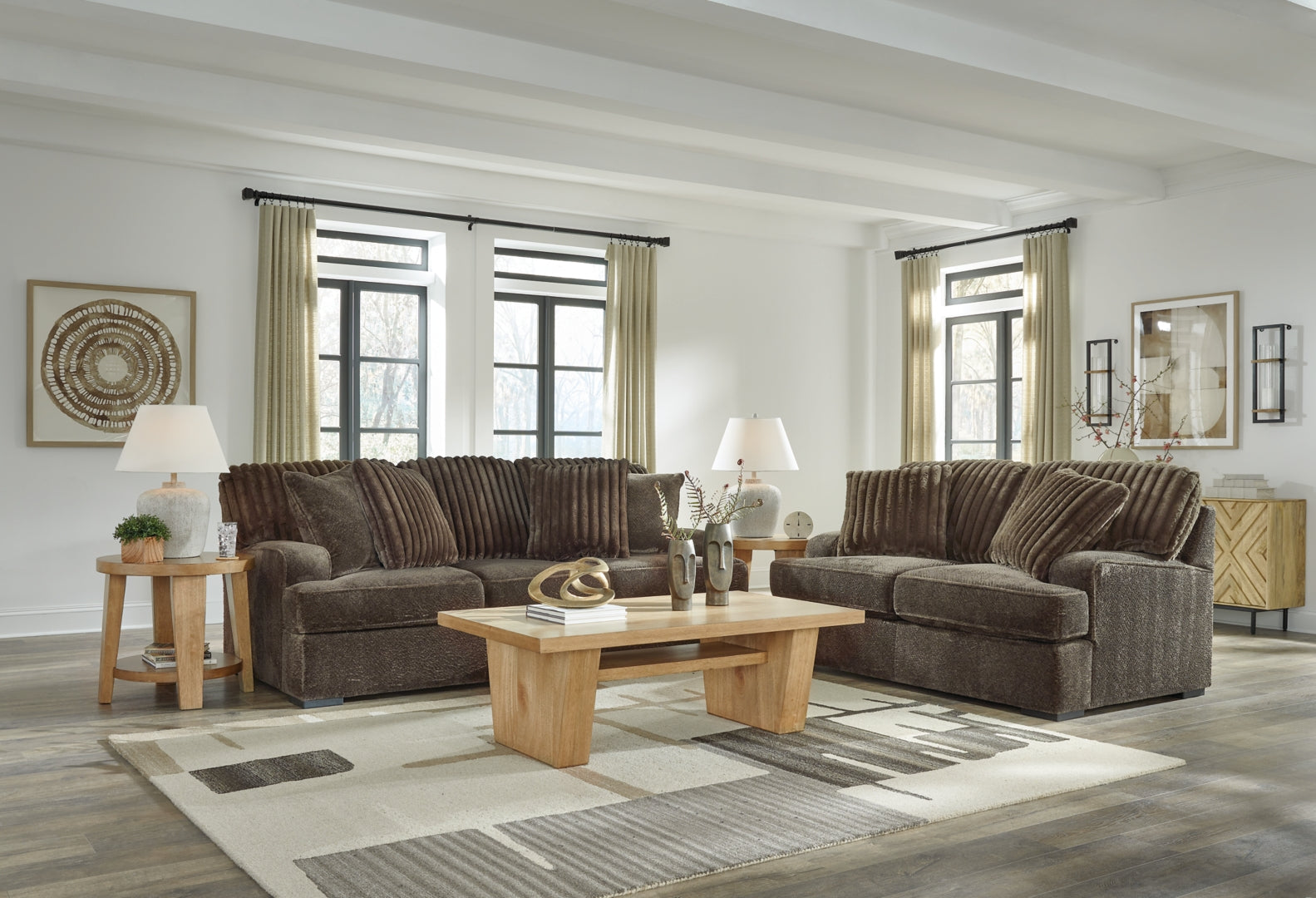 Aylesworth Sofa, Loveseat, Chair and Ottoman