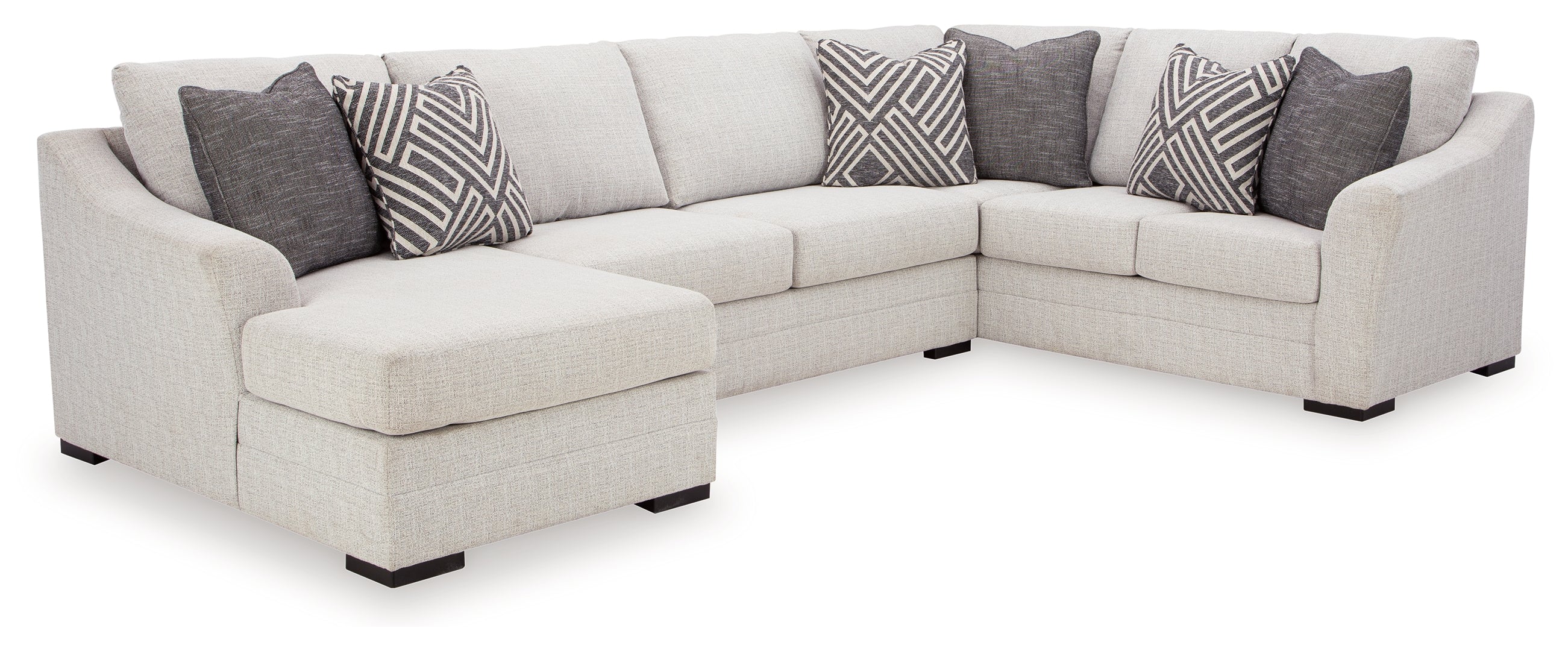 Koralynn 3-Piece Sectional with Ottoman