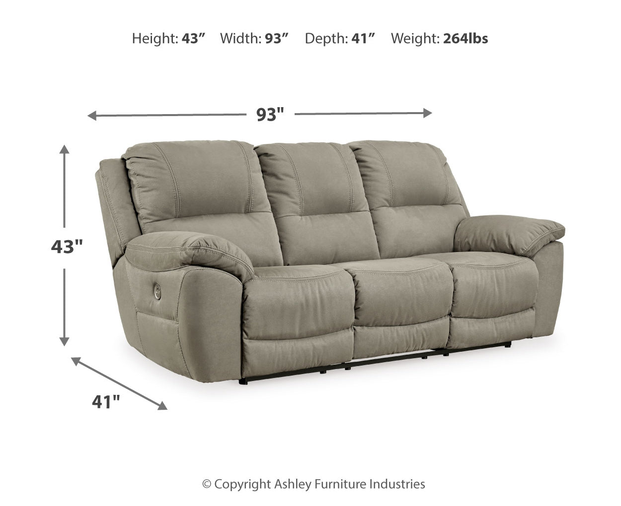 Next-Gen Gaucho 3-Piece Sectional Sofa with Chaise