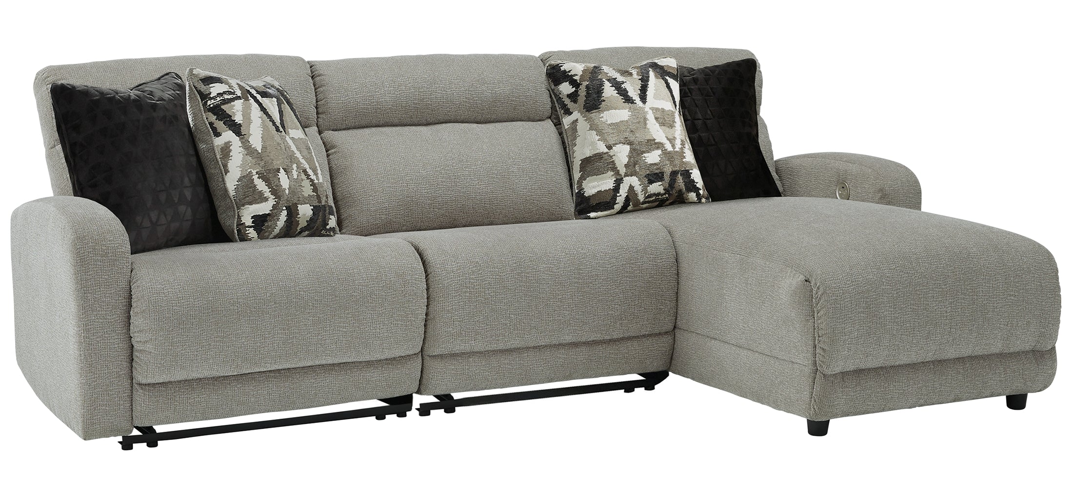 Colleyville 3-Piece Power Reclining Sectional with Chaise