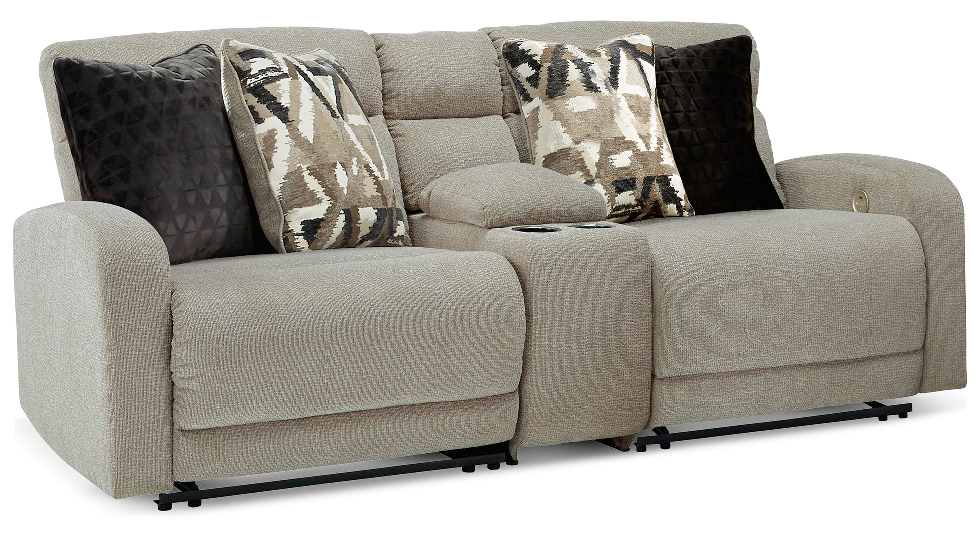 3-Piece Power Reclining Sectional with Chaise