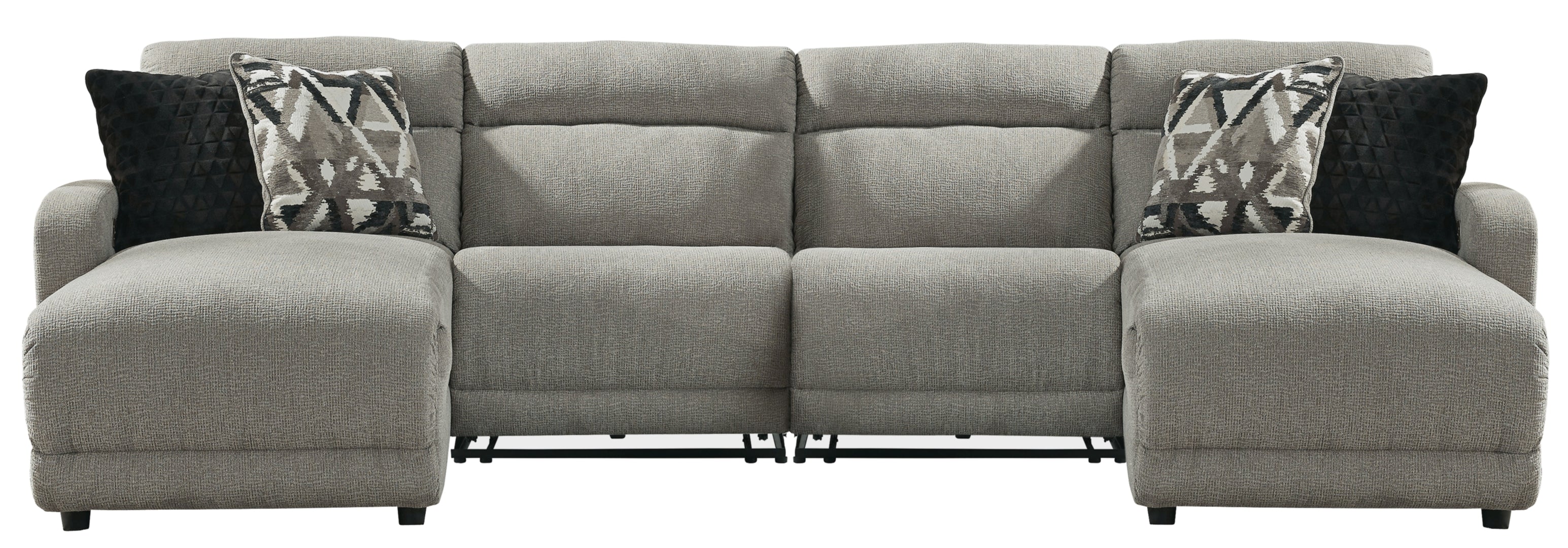 3-Piece Power Reclining Sectional with Chaise