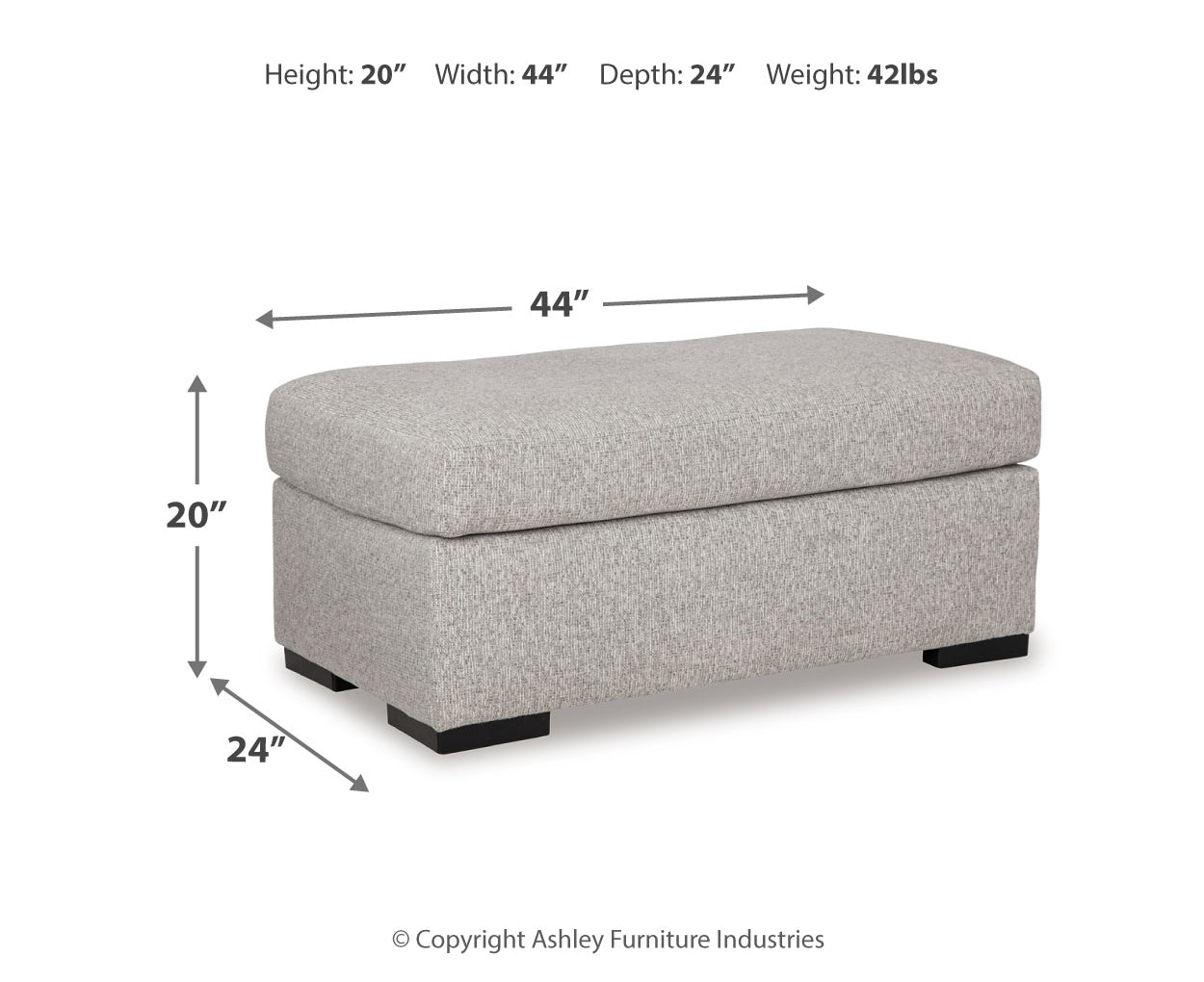 Evansley Chair and Ottoman