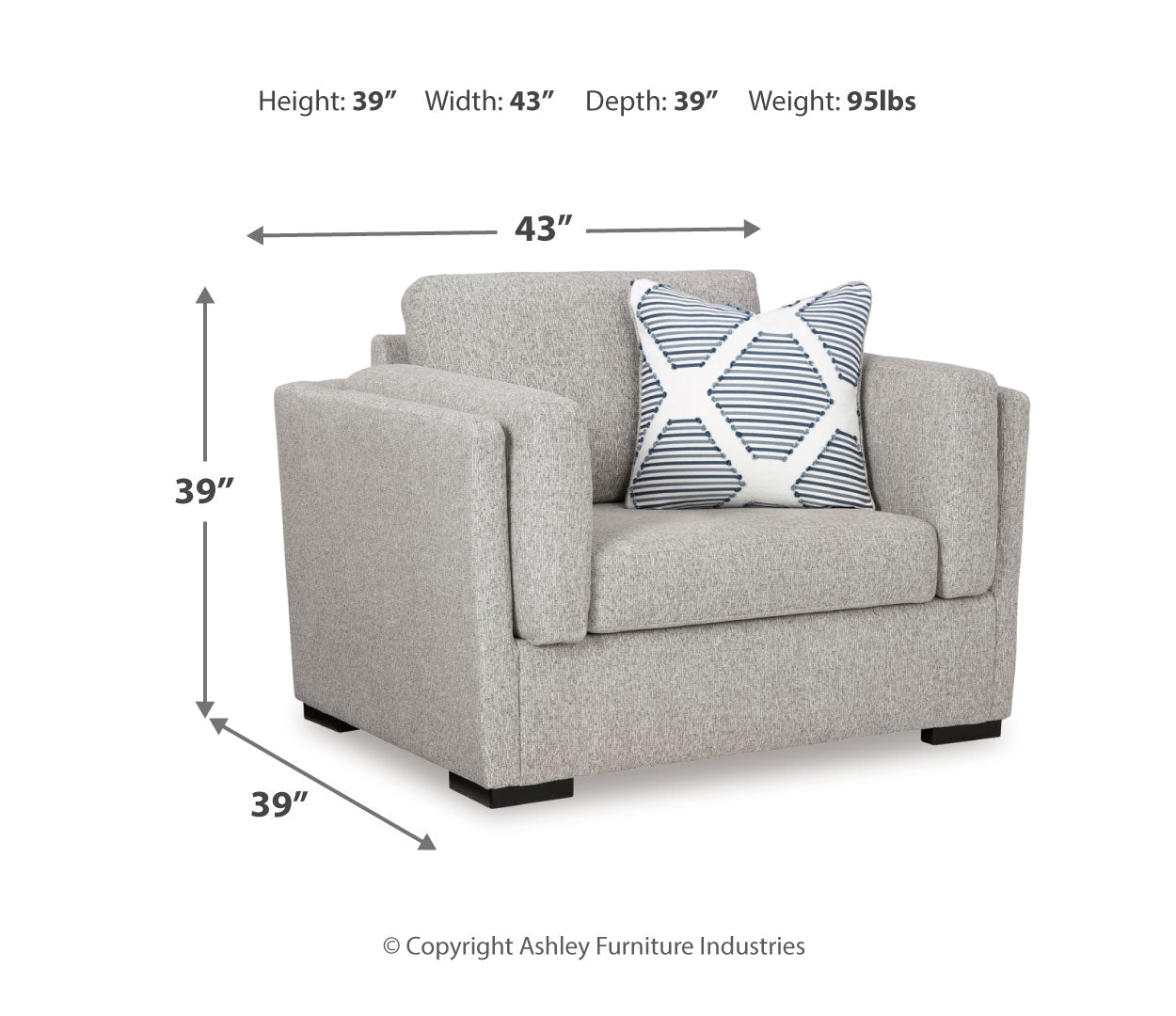 Evansley Chair and Ottoman