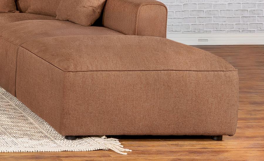Jennifer Square Upholstered Ottoman