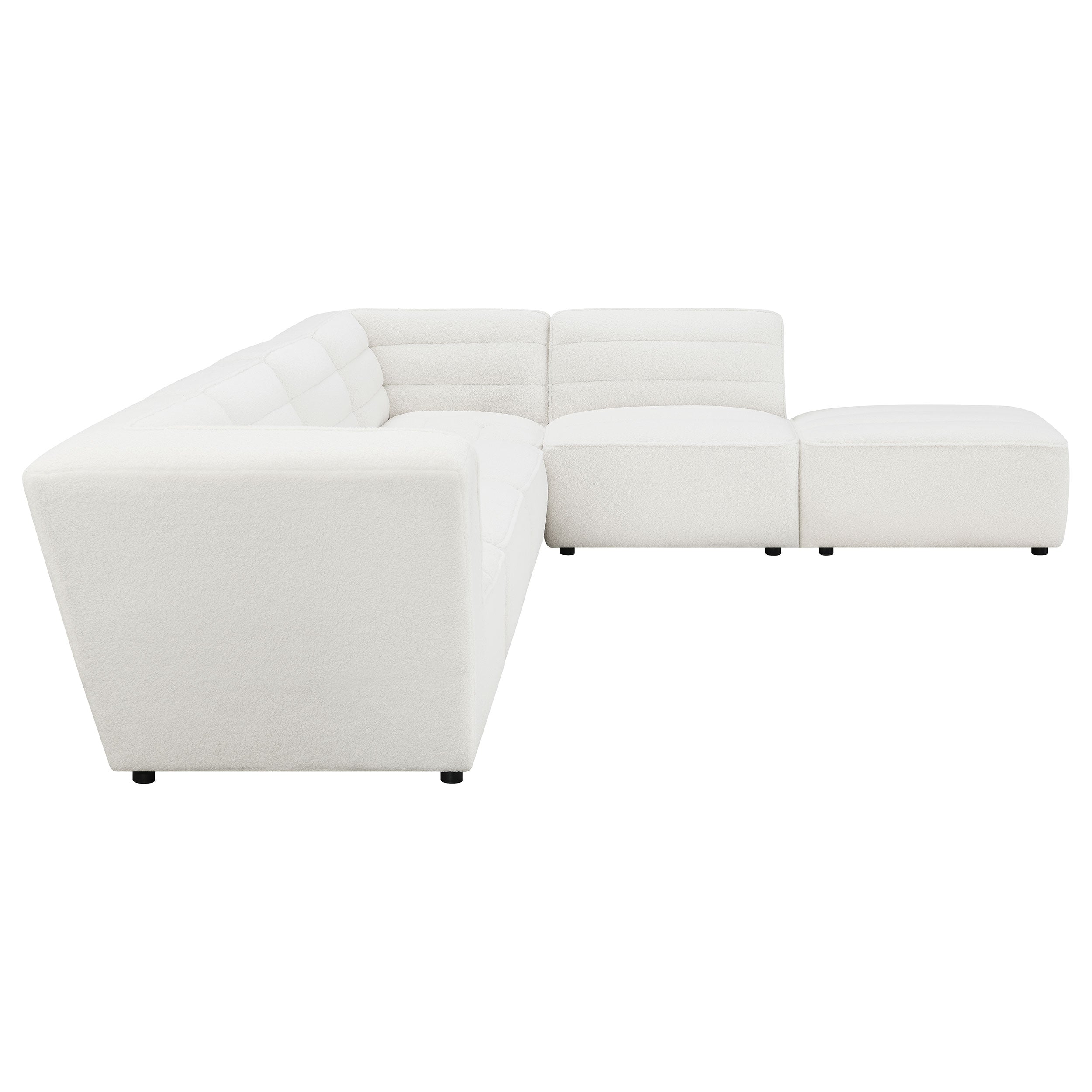 Sunny 6-piece Upholstered Sectional Natural