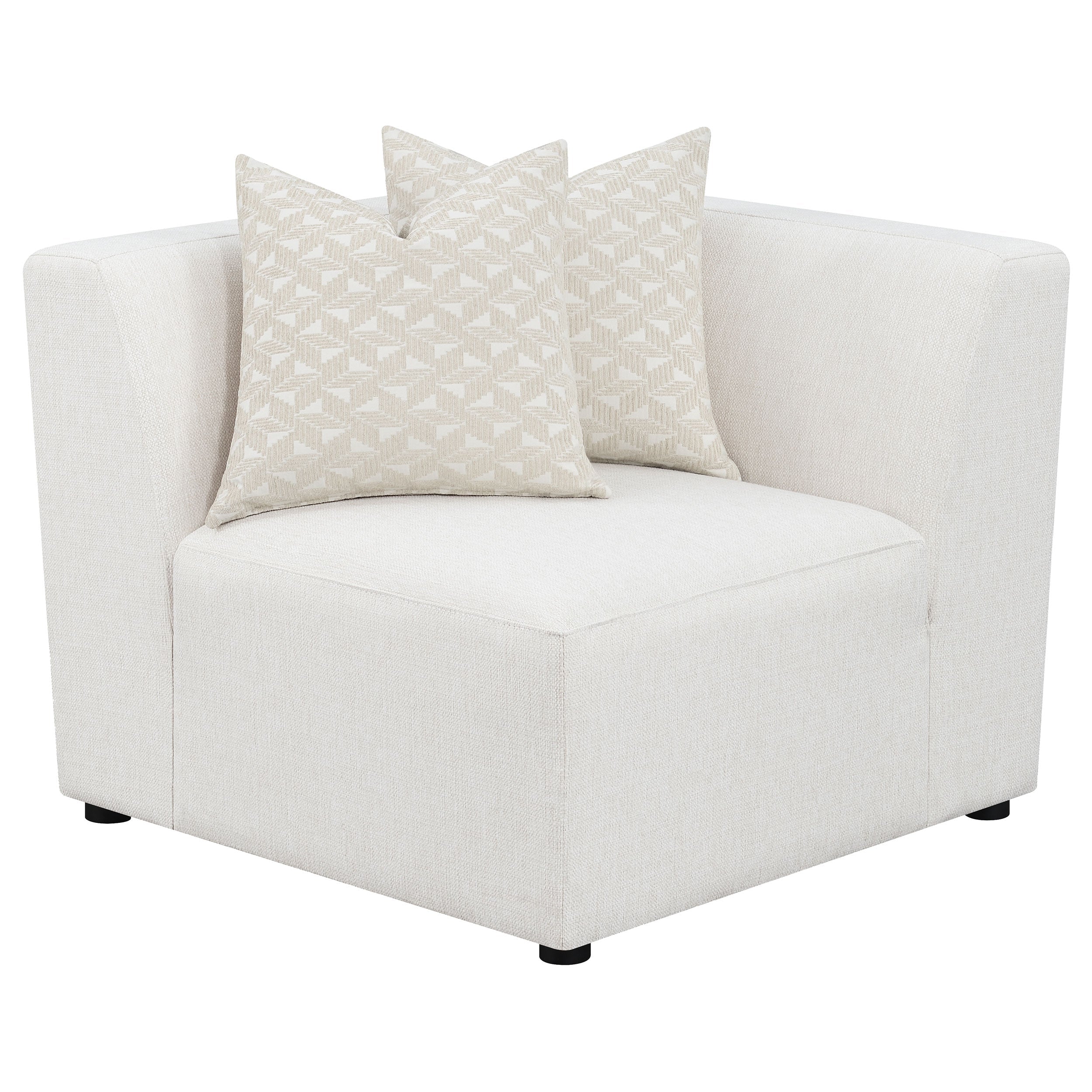 Freddie  Upholstered Modular Sectional Pearl