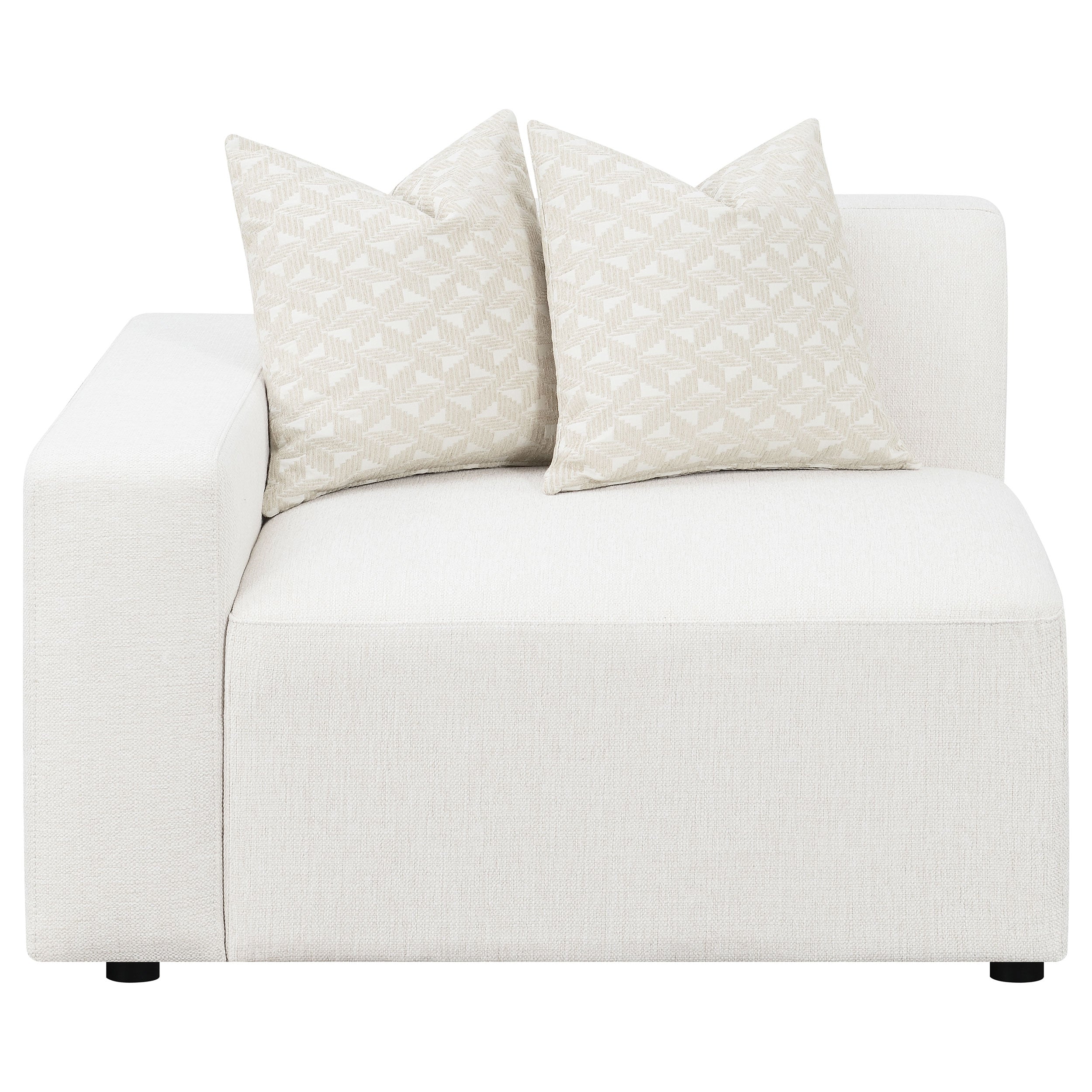 Freddie  Upholstered Modular Sectional Pearl