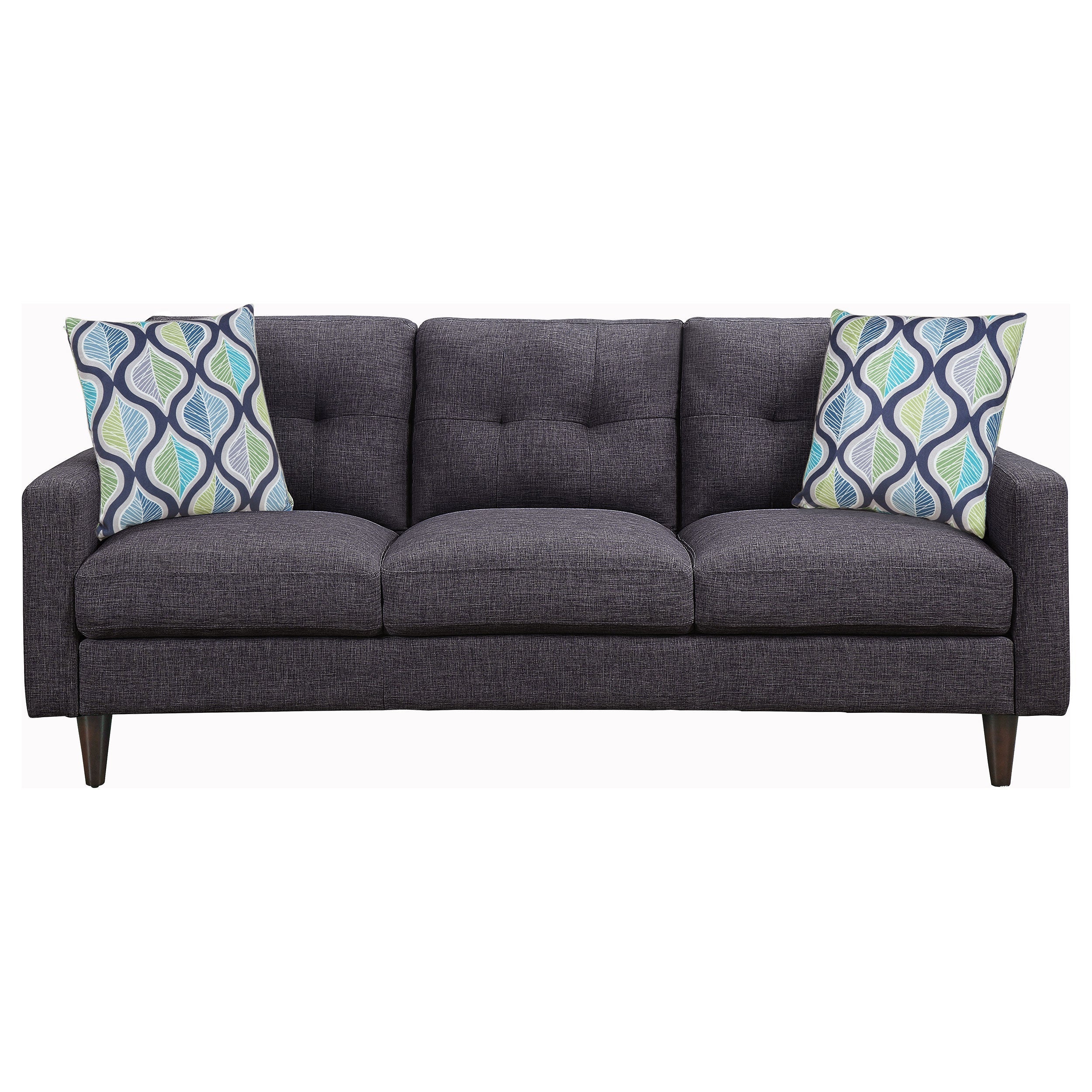 Watsonville Tufted Back Sofa Grey